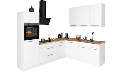 wiho Küchen Winkelküche »Unna«, ohne E-Geräte, Stellbreite 260 x 220 cm kaufen