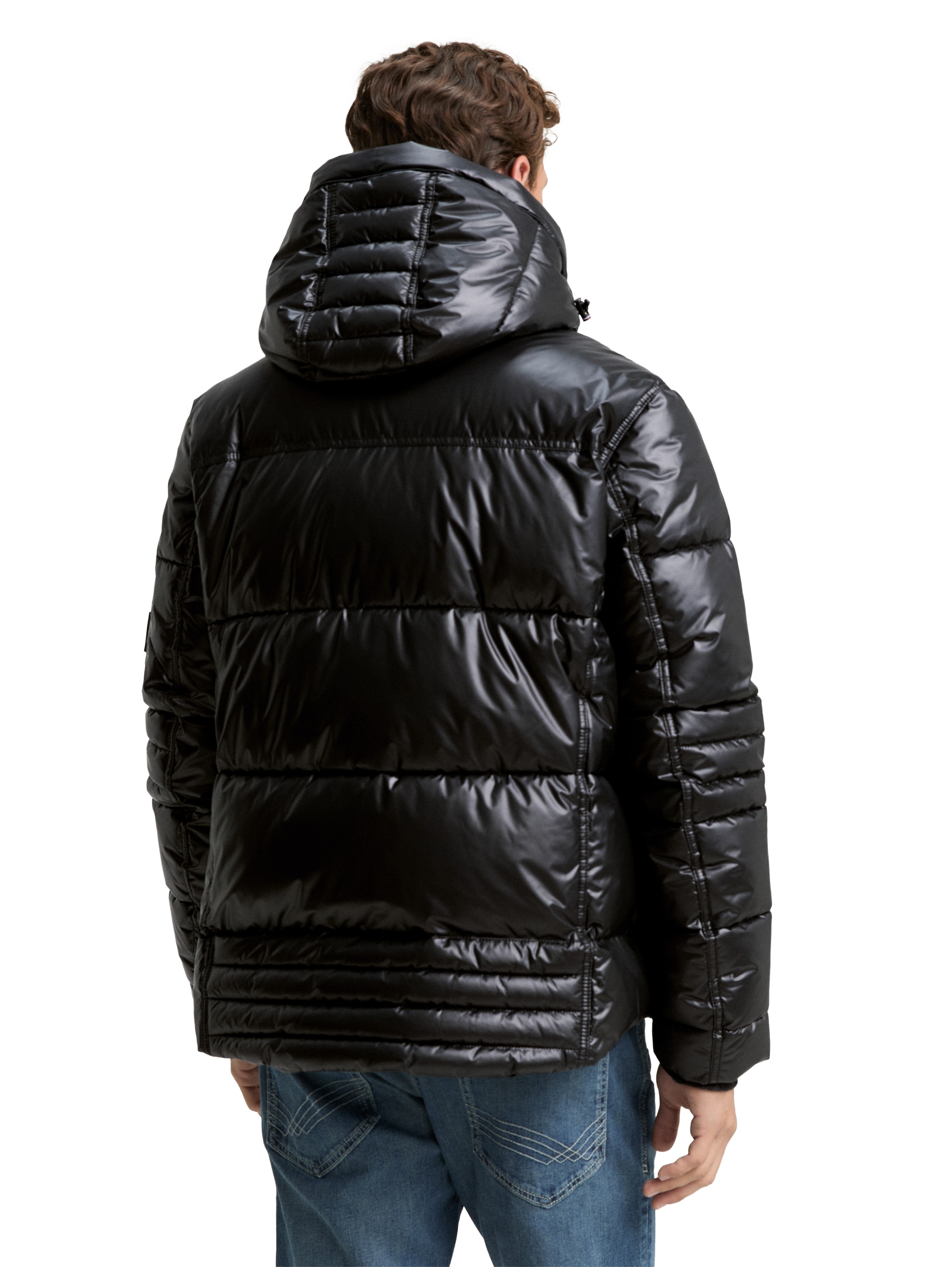TOM TAILOR Steppjacke mit Kapuze mit Kapuze