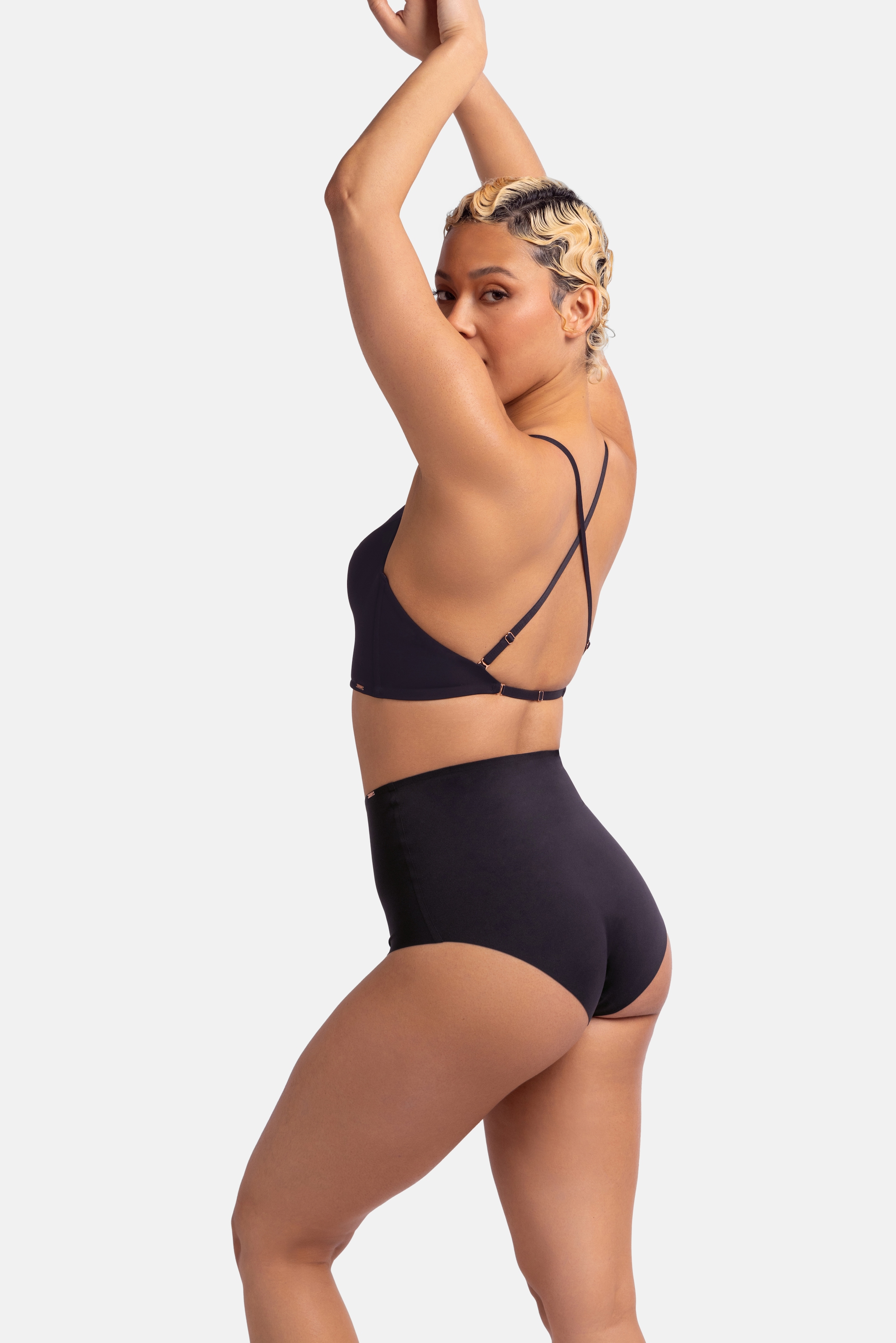 Dorina Slip »High Waisted Midi«, (2er Pack), kaum sichtbar unter enger Kleidung