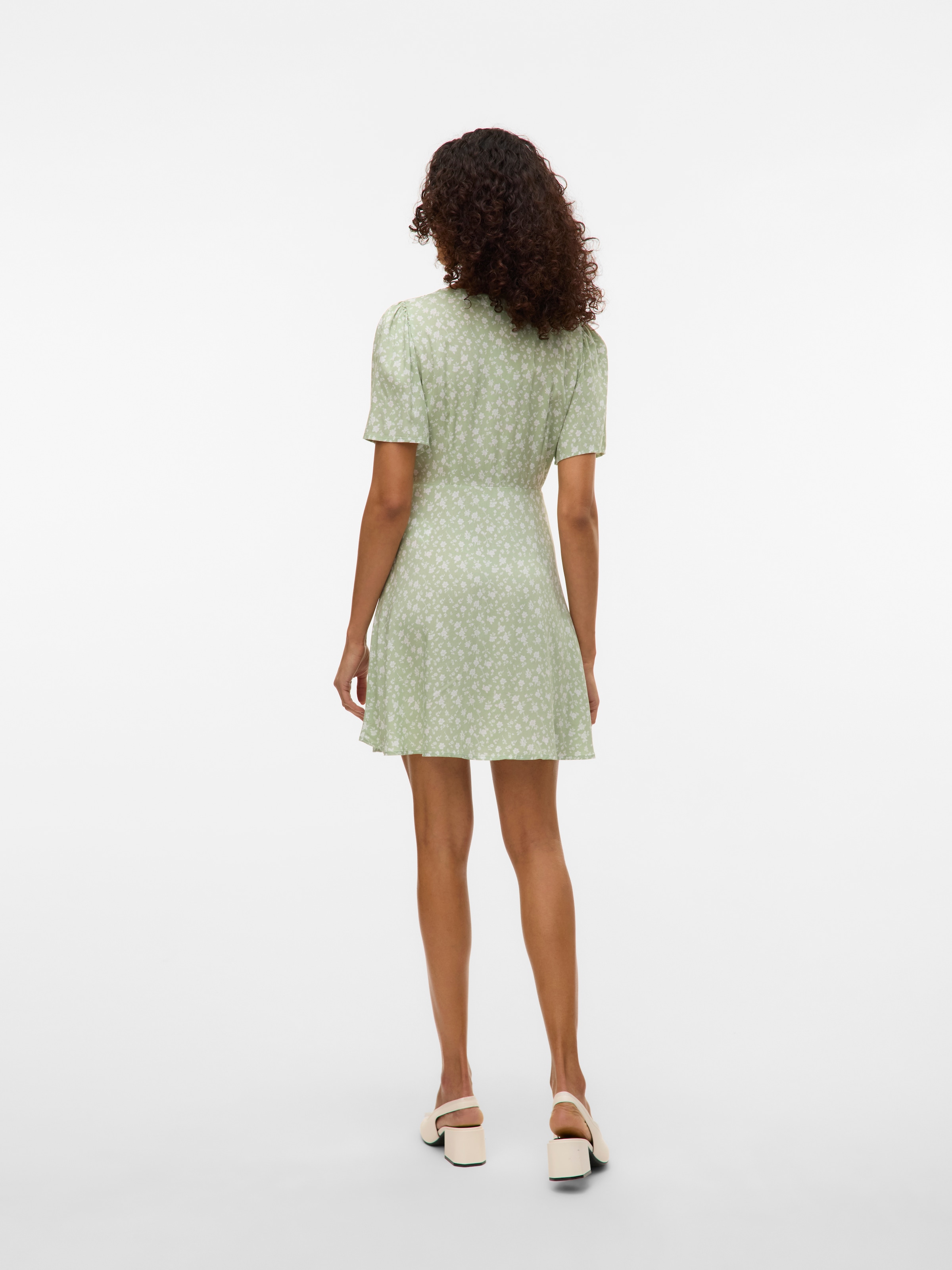 Vero Moda Minikleid »VMALBA SS SHORT DRESS WVN NOOS«, Sommerkleid