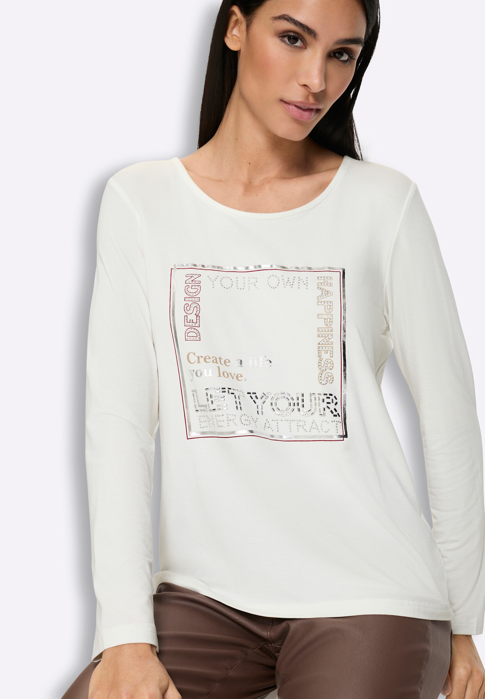 heine T-Shirt »Langarm-Shirt Langarmshirt«