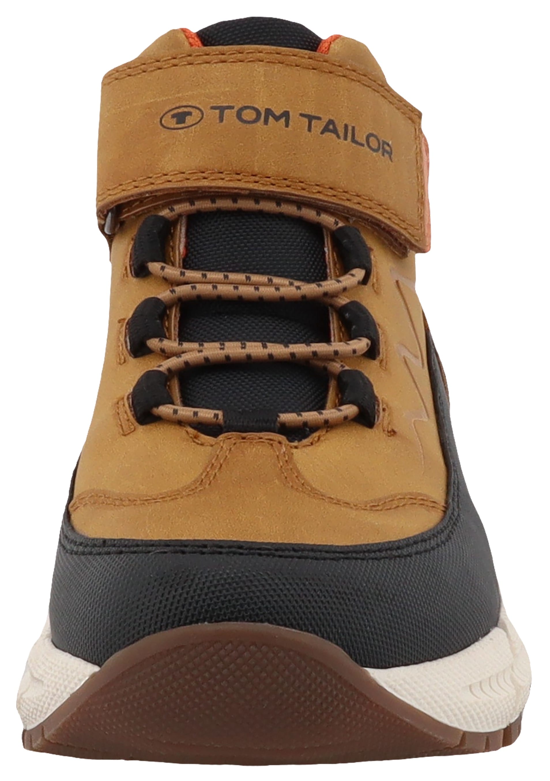 TOM TAILOR Klettboot, Keilabsatz, High-Top-Sneaker, Herbstboots, Reflektor an der Ferse