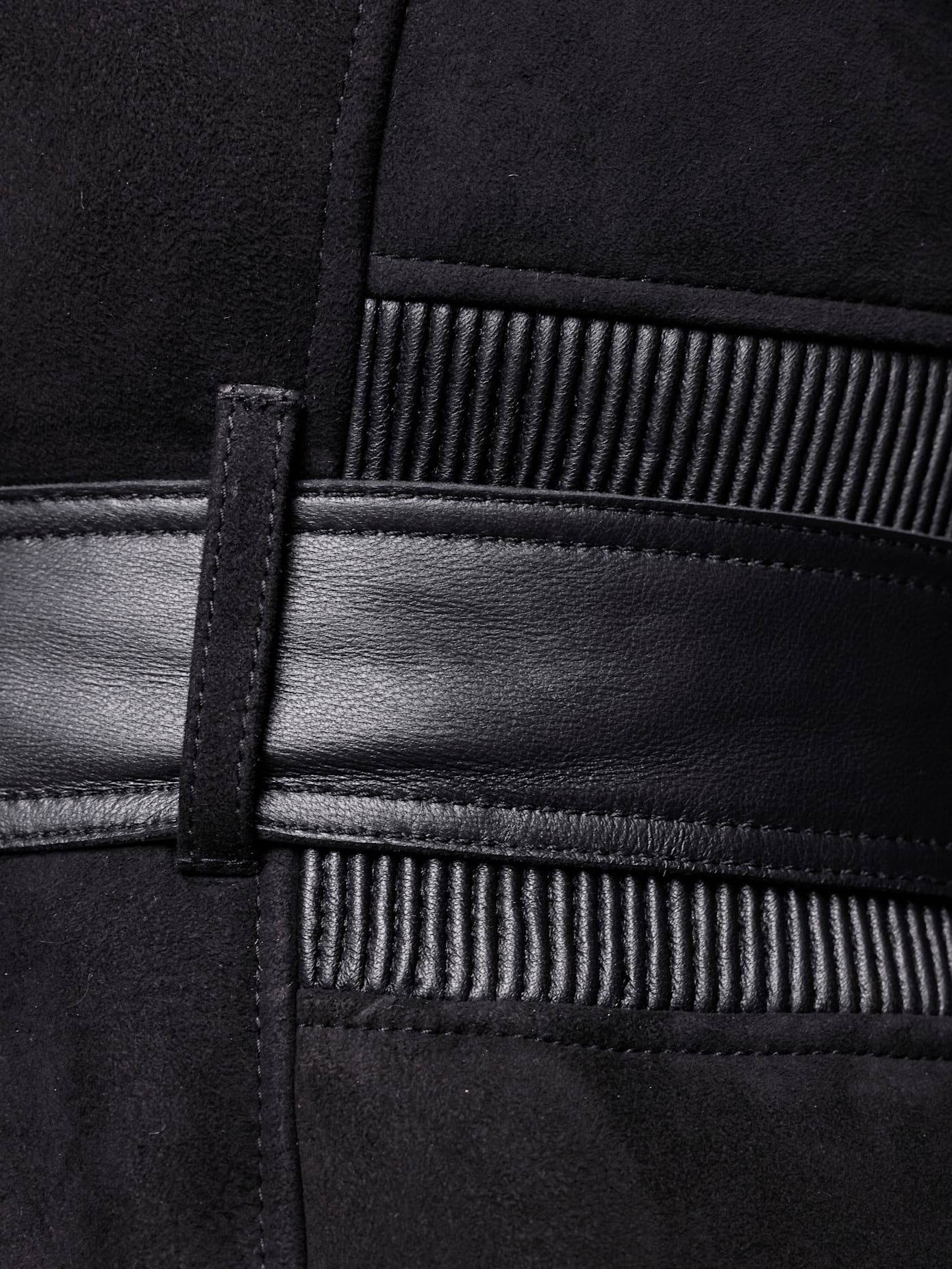 Mainpol Lederjacke, ohne Kapuze