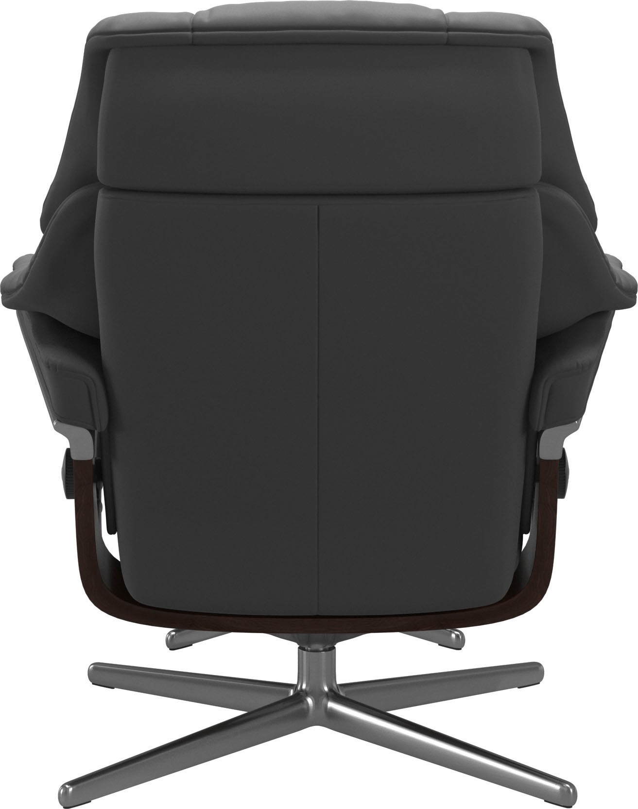 Stressless® Relaxsessel »Reno«, mit Cross Base, Größe S, M & L, Holzakzent Braun