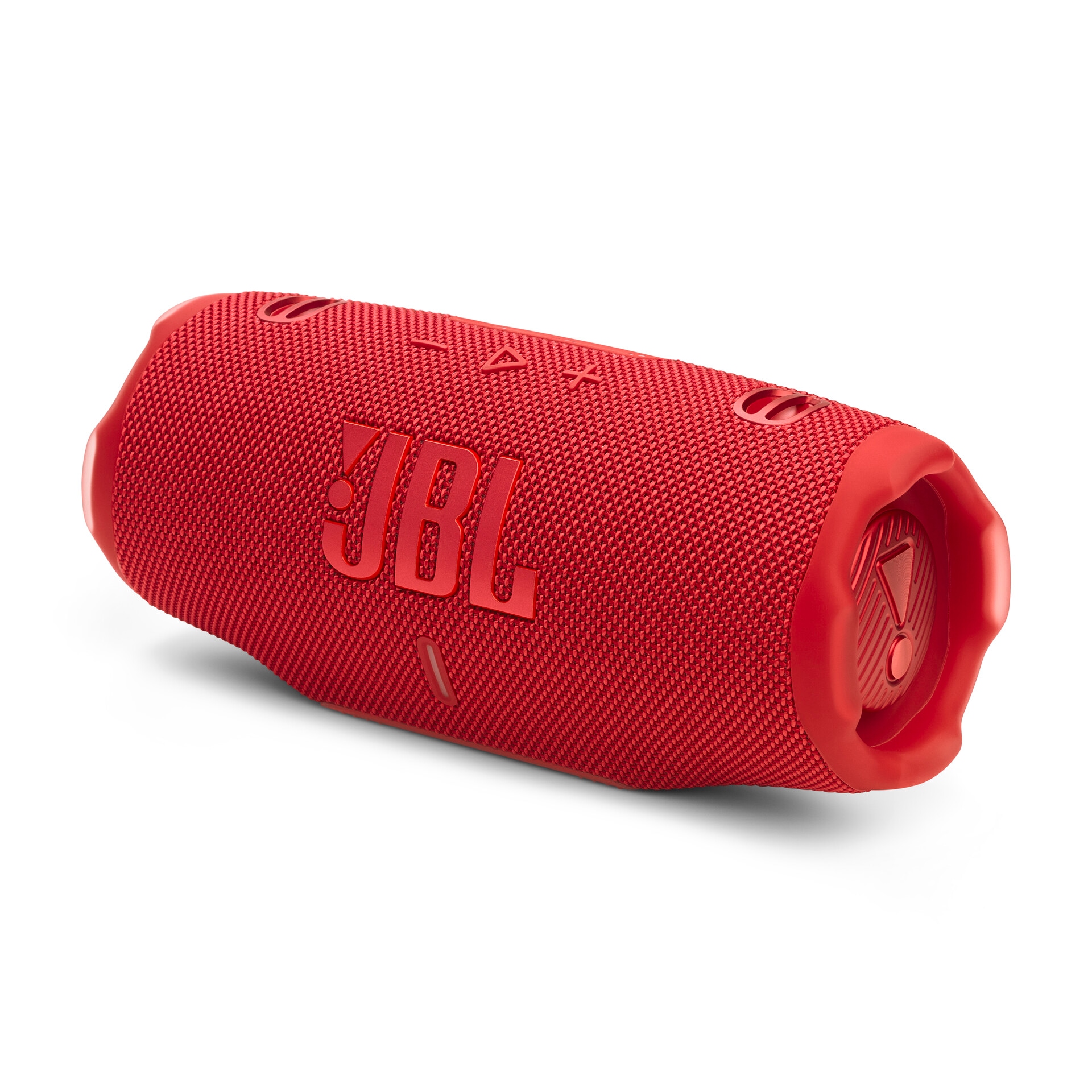 JBL, Bluetooth-Lautsprecher »CHARGE 6« (Bluetooth Lautstärkeregelung 45 W) wasserdicht und stoßfest, Powerbank-Funktion mit USB-C, Rot, Robuster 