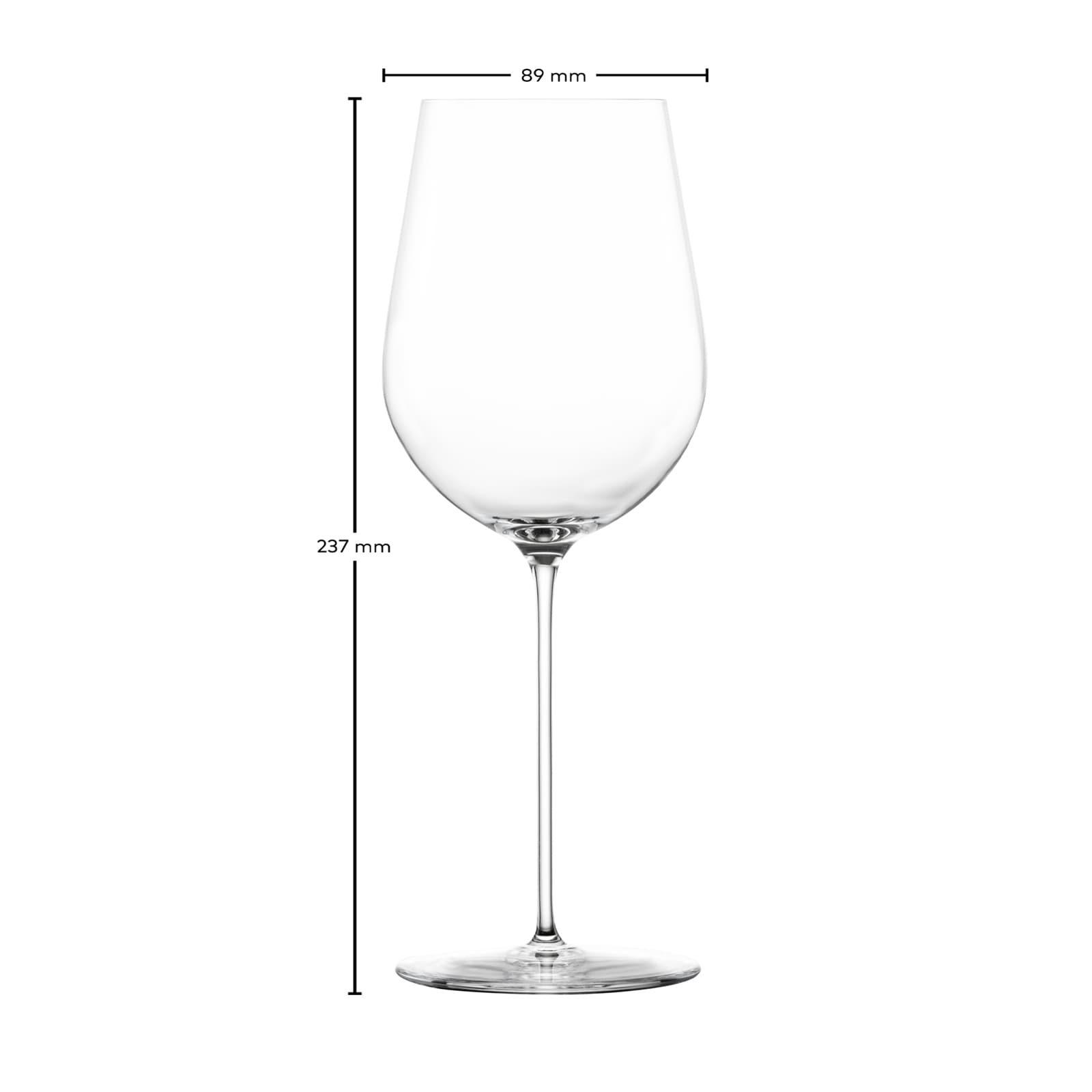 Zwiesel Glas Weißweinglas »Weißweingläser VUELO 517 ml 6er Set transparent« Spülmaschinengeeignet