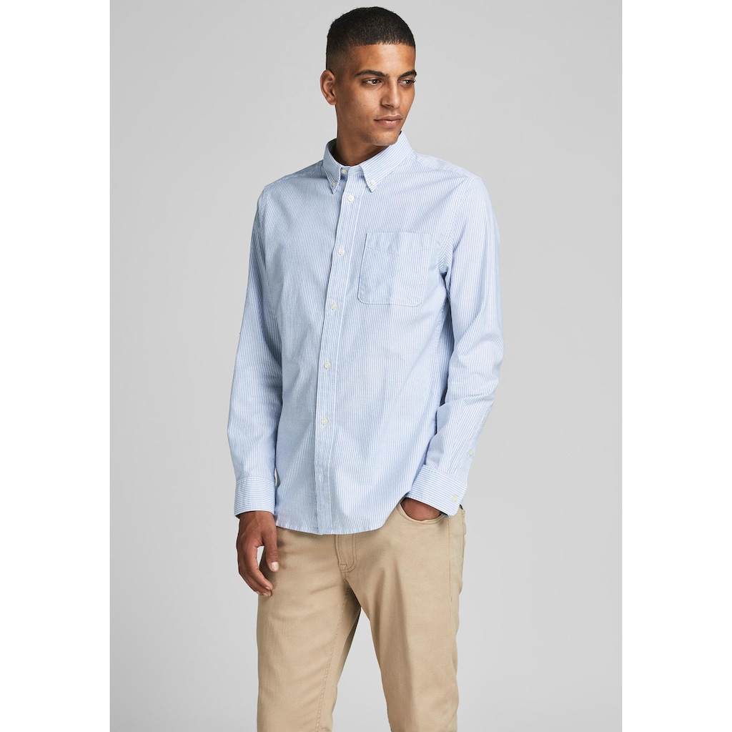 Jack & Jones Langarmhemd »BROOK OXFORD«