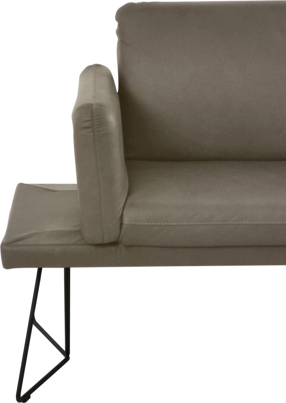 K+W Komfort & Wohnen Polsterbank »Pego« Seitenteilverstellung, wahlweise in 206 oder 226cm