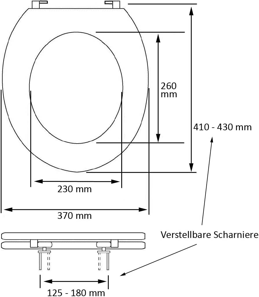 ADOB WC-Sitz »Bambus«