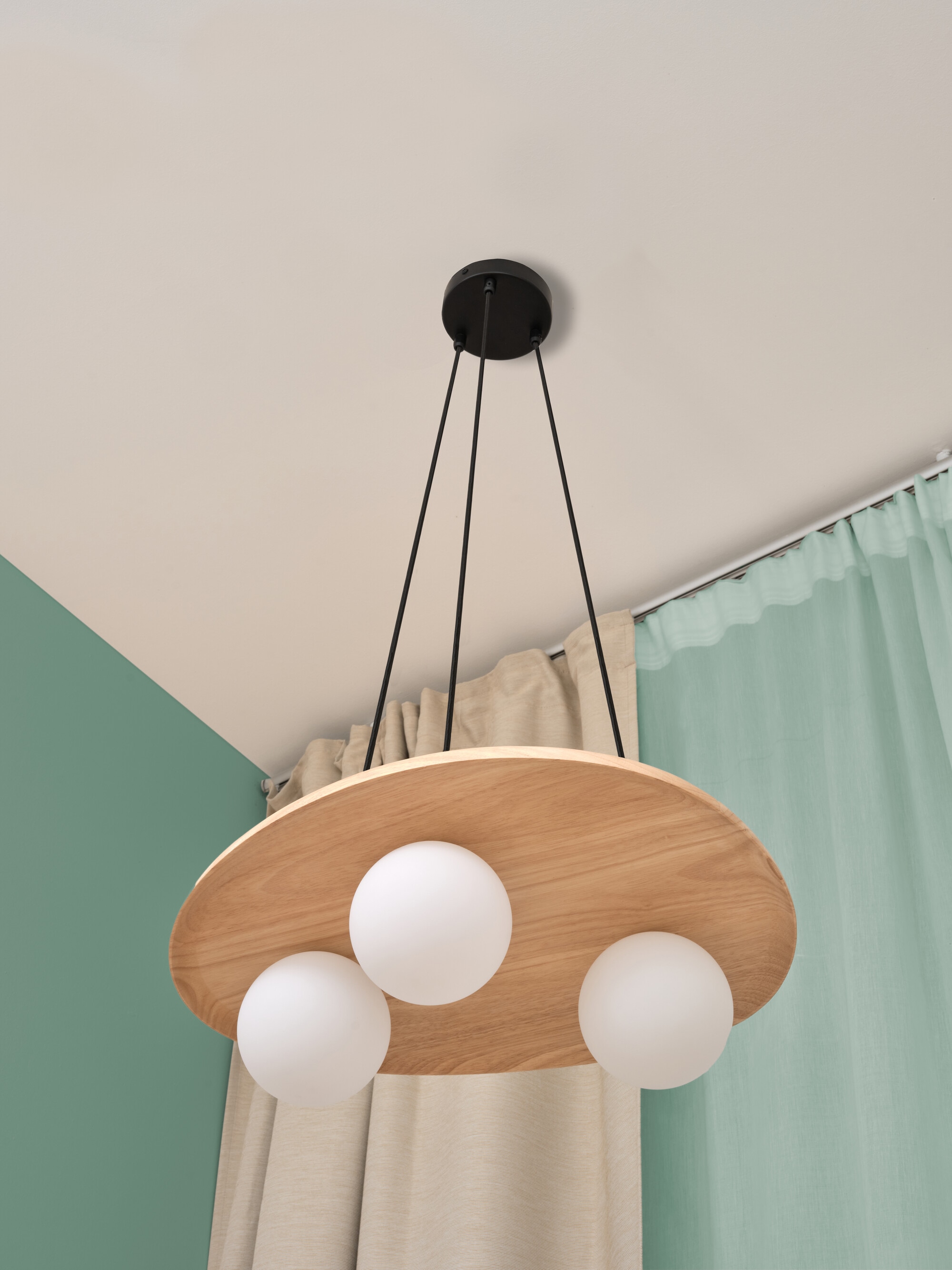 Osram Pendelleuchte »Decor Acacia-Wood Nest« G9 1 Stk. braun, Fassung G9