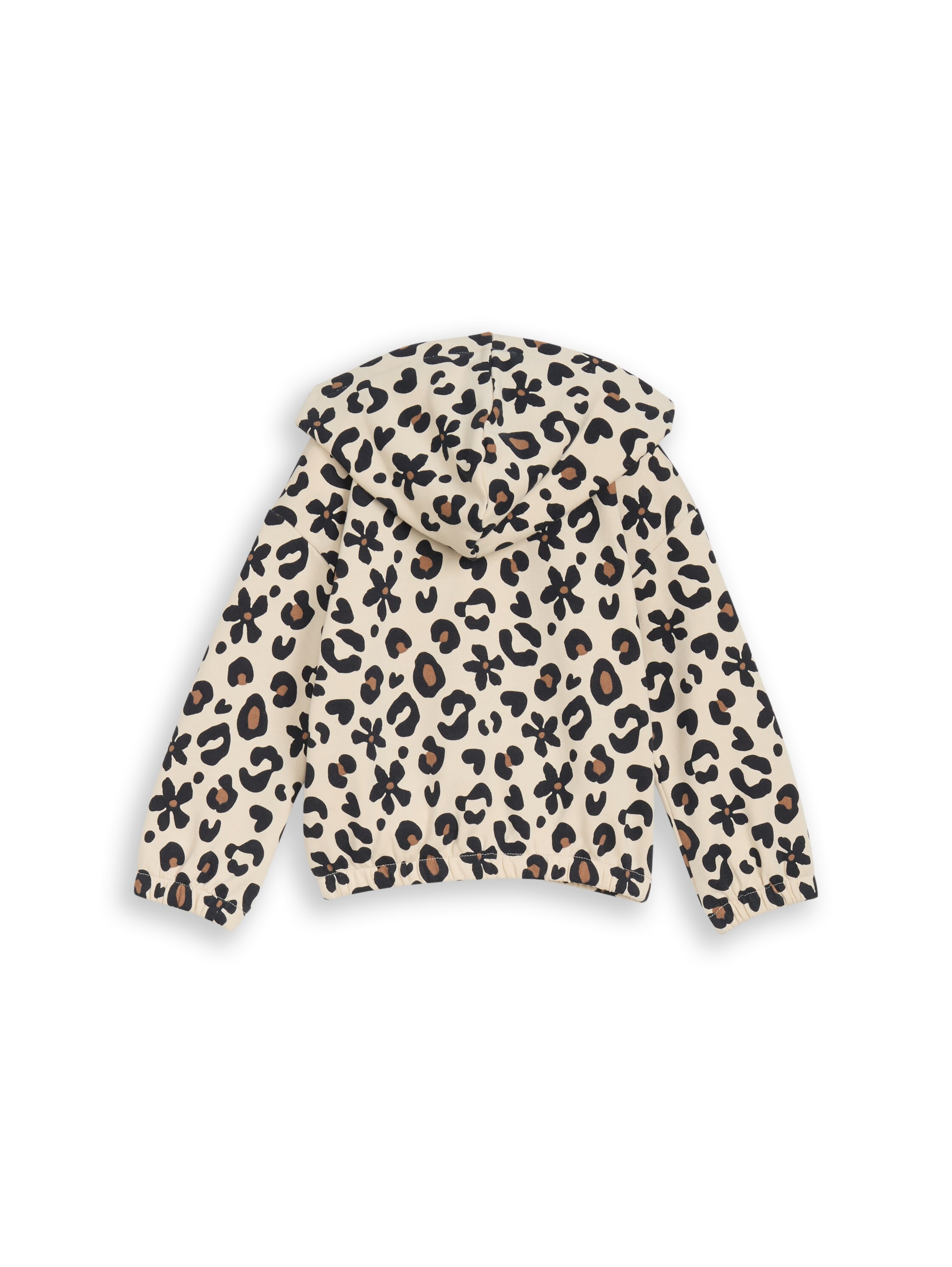 TOM TAILOR Sweatjacke mit All-Over Print