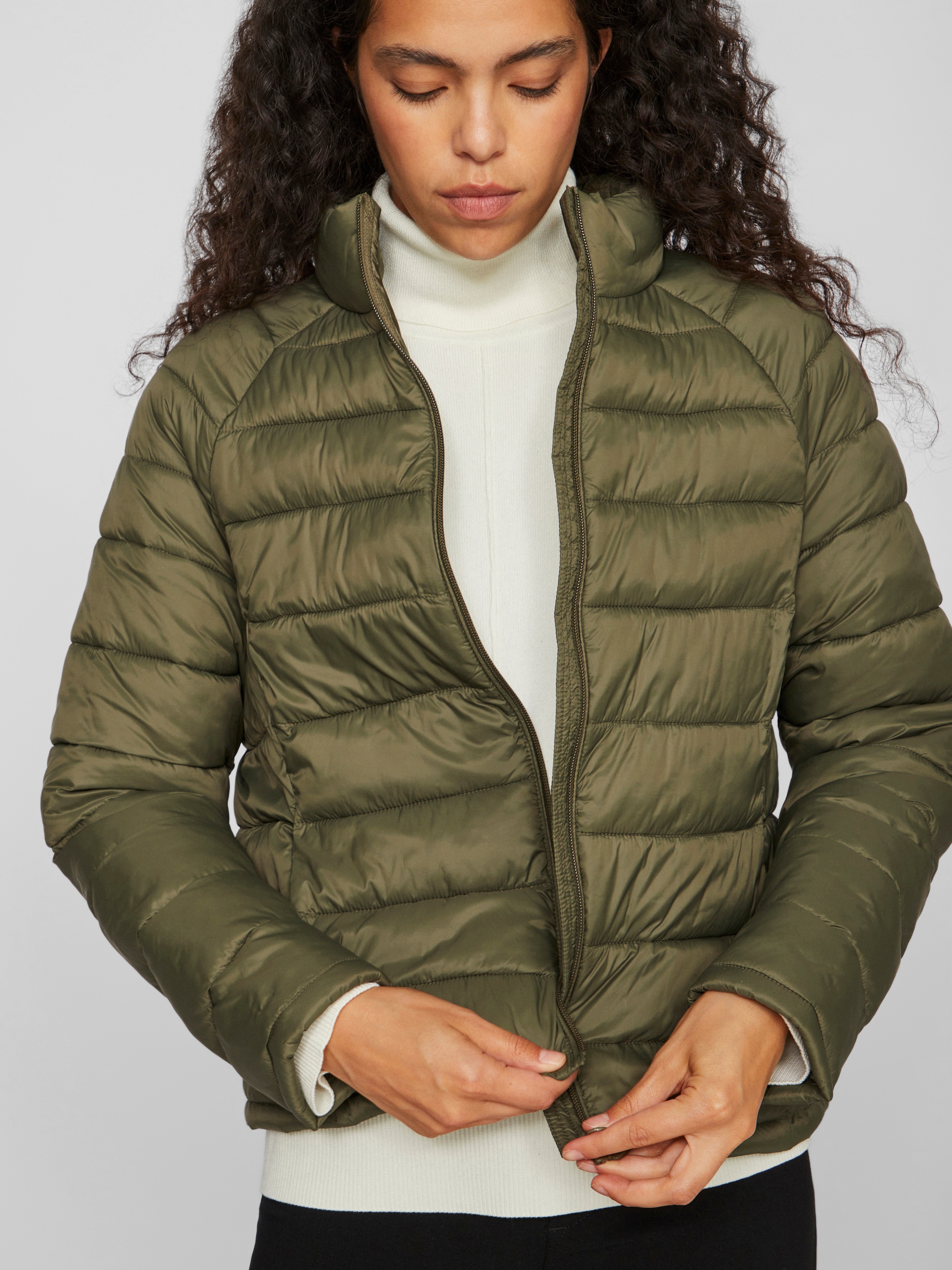 Vila Steppjacke »VISIBIRIA L/S QUILTED JACKET - NOOS«