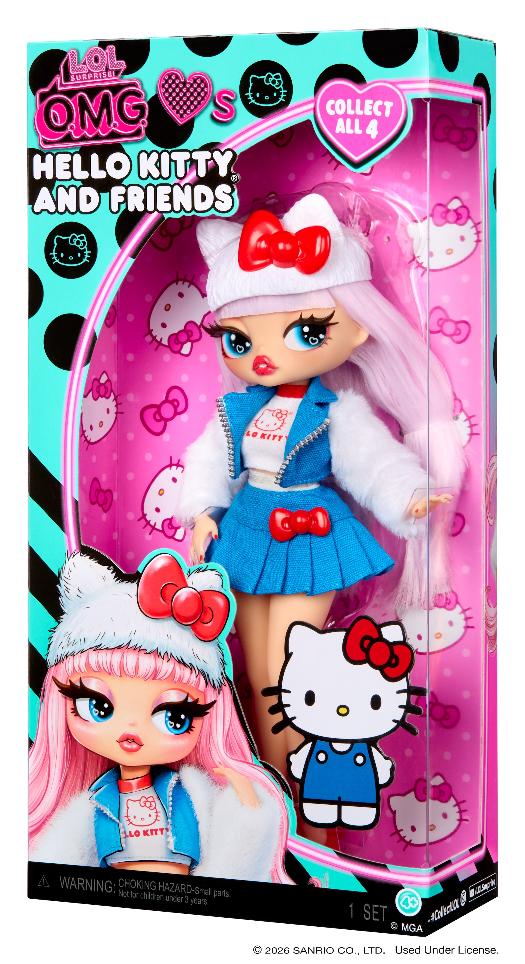 L.O.L. SURPRISE! Anziehpuppe »L.O.L. Surprise OMG Loves Hello Kitty & Friends - Hello Kitty«