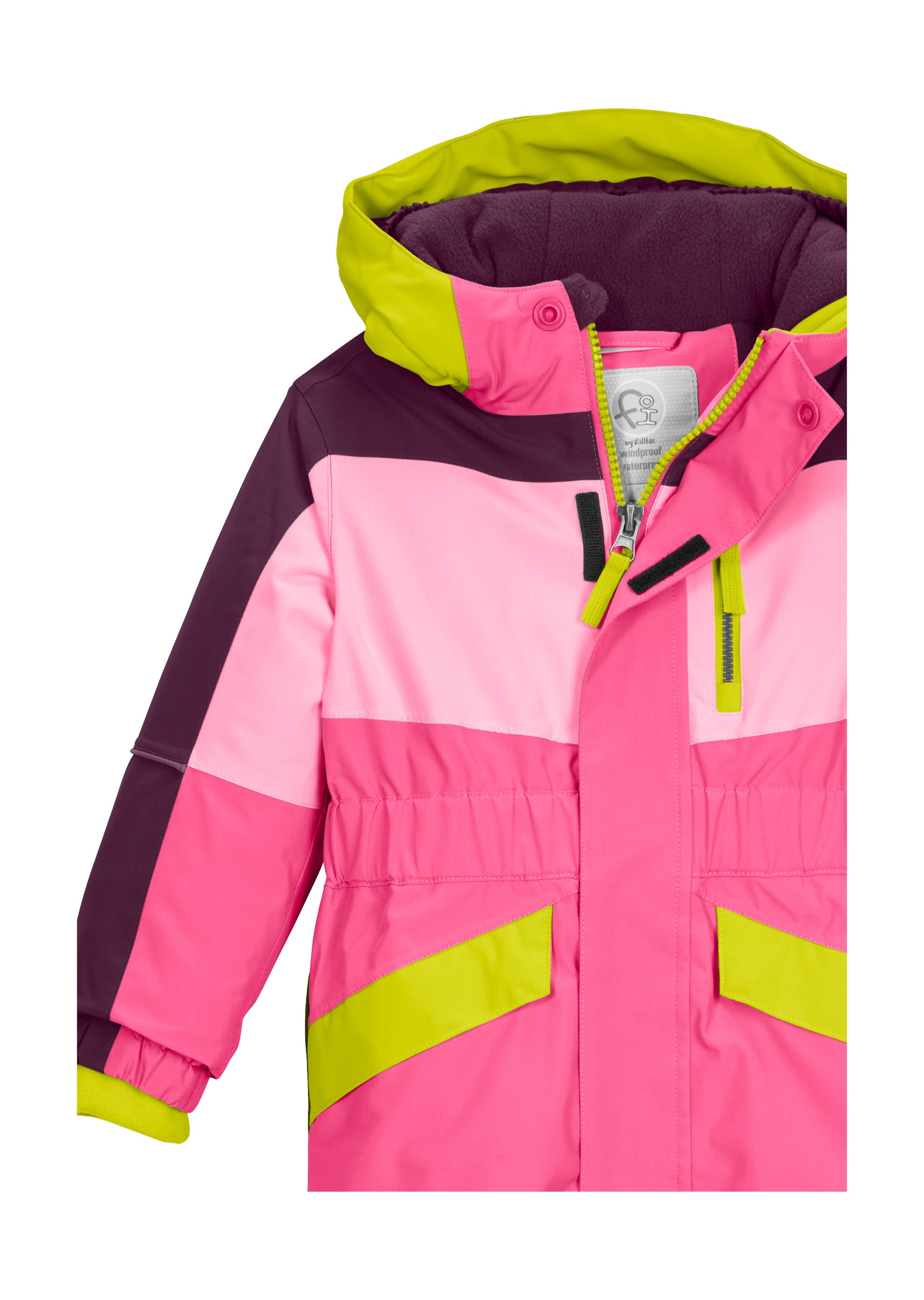 first instinct by killtec Overall »FISW 47 MNS ONPC« Warm gefütterter, wind- u. wasserdichter Schneeanzug, Grow-Up-Funktion