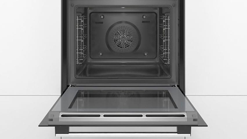 BOSCH Einbaubackofen Serie 6 »HBG579BS0«, mit Teleskopauszug nachrüstbar, Pyrolyse-Selbstreinigung