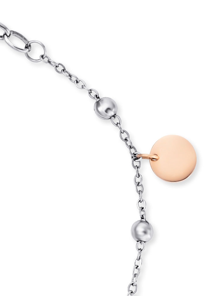 Engelsrufer Fußkette »Little Joy Bicolor, ERFS-LILJOY-PE-BI«, mit Süßwasserzuchtperle
