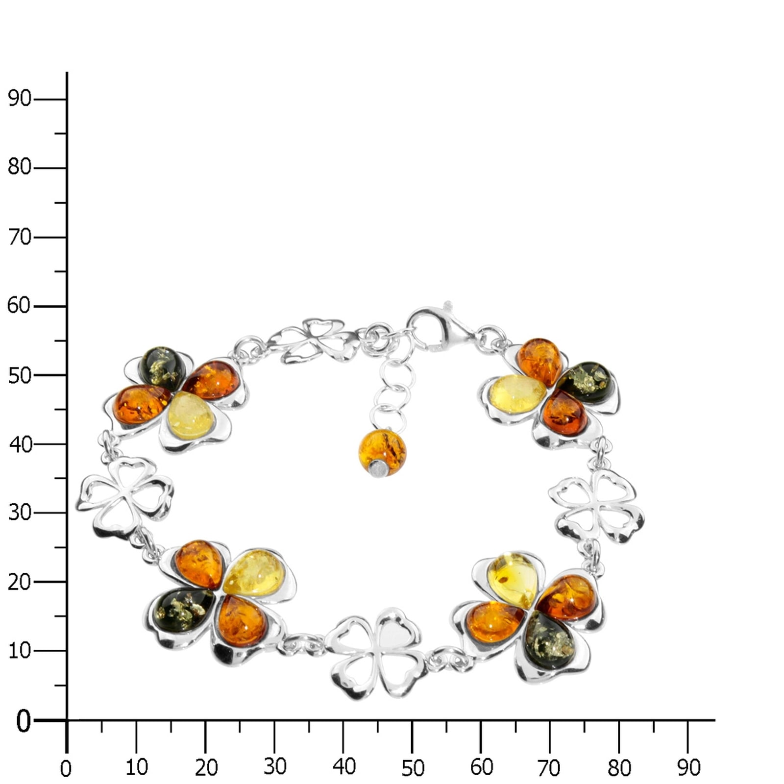 OSTSEE-SCHMUCK Armband »Ostsee-Schmuck Armband Kleeblatt Armband Kleeblatt«