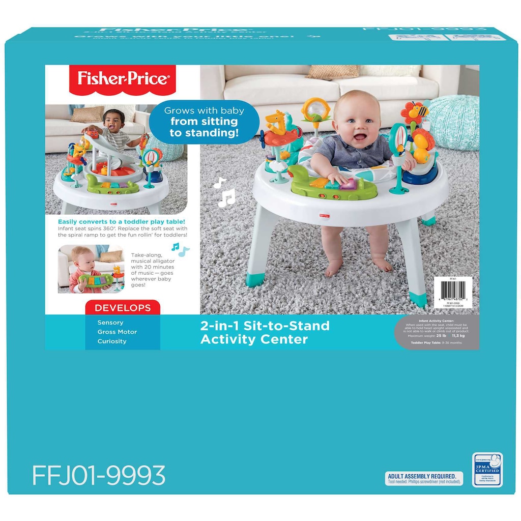 Fisher-Price® Spieltisch »2-in-1 Homeoffice Activity Center«, mit Licht und Sound