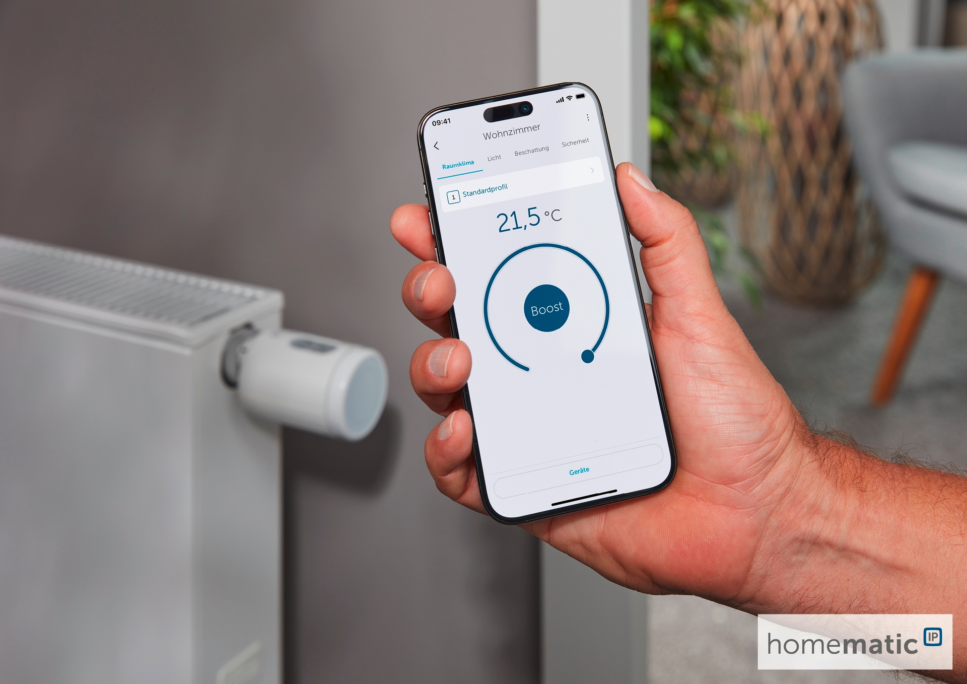Homematic IP Heizkörperthermostat »pure«