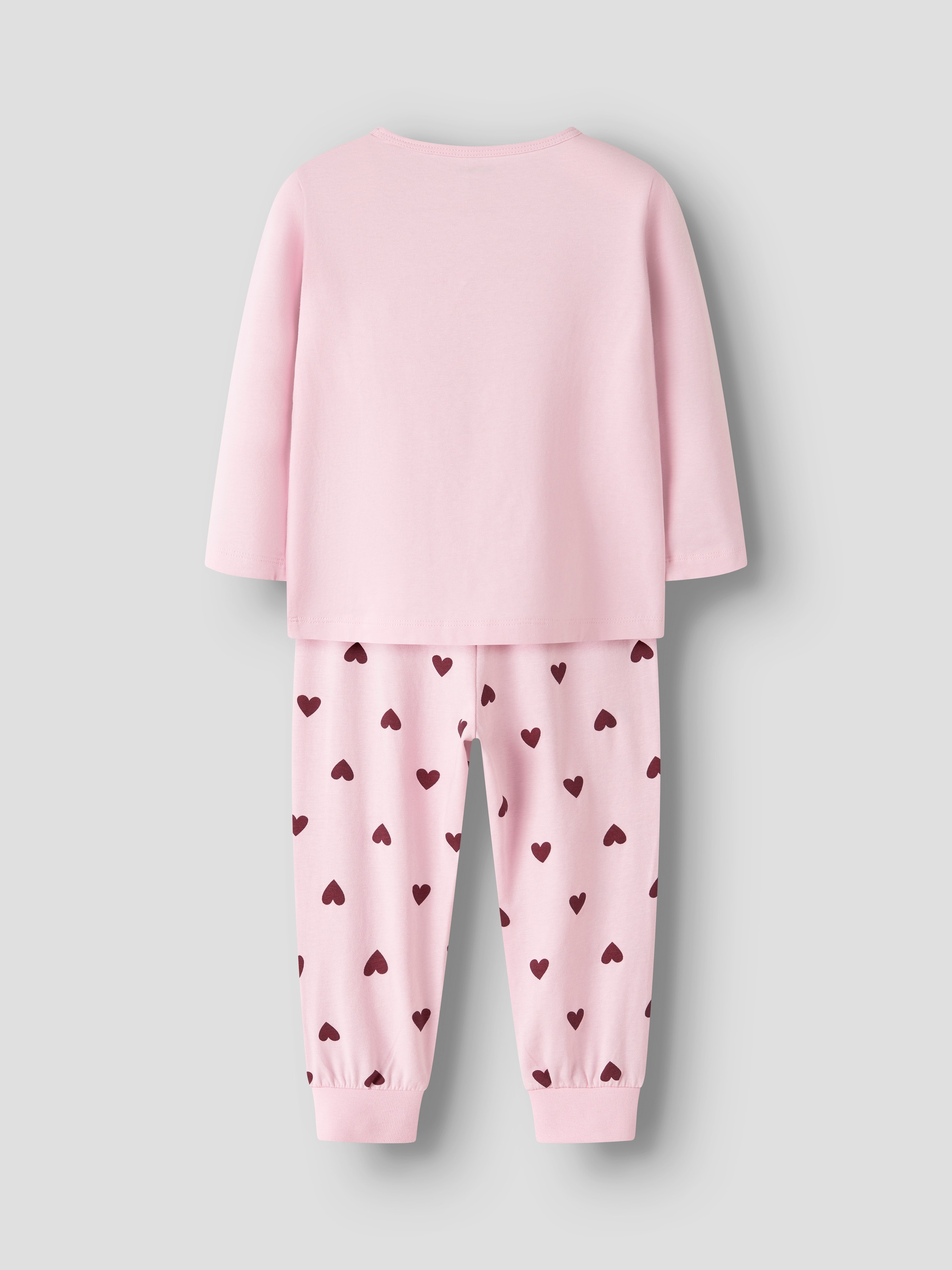 Name It Schlafanzug »NMFNIGHTSET CUTIE HEART NOOS« Baumwollmischung