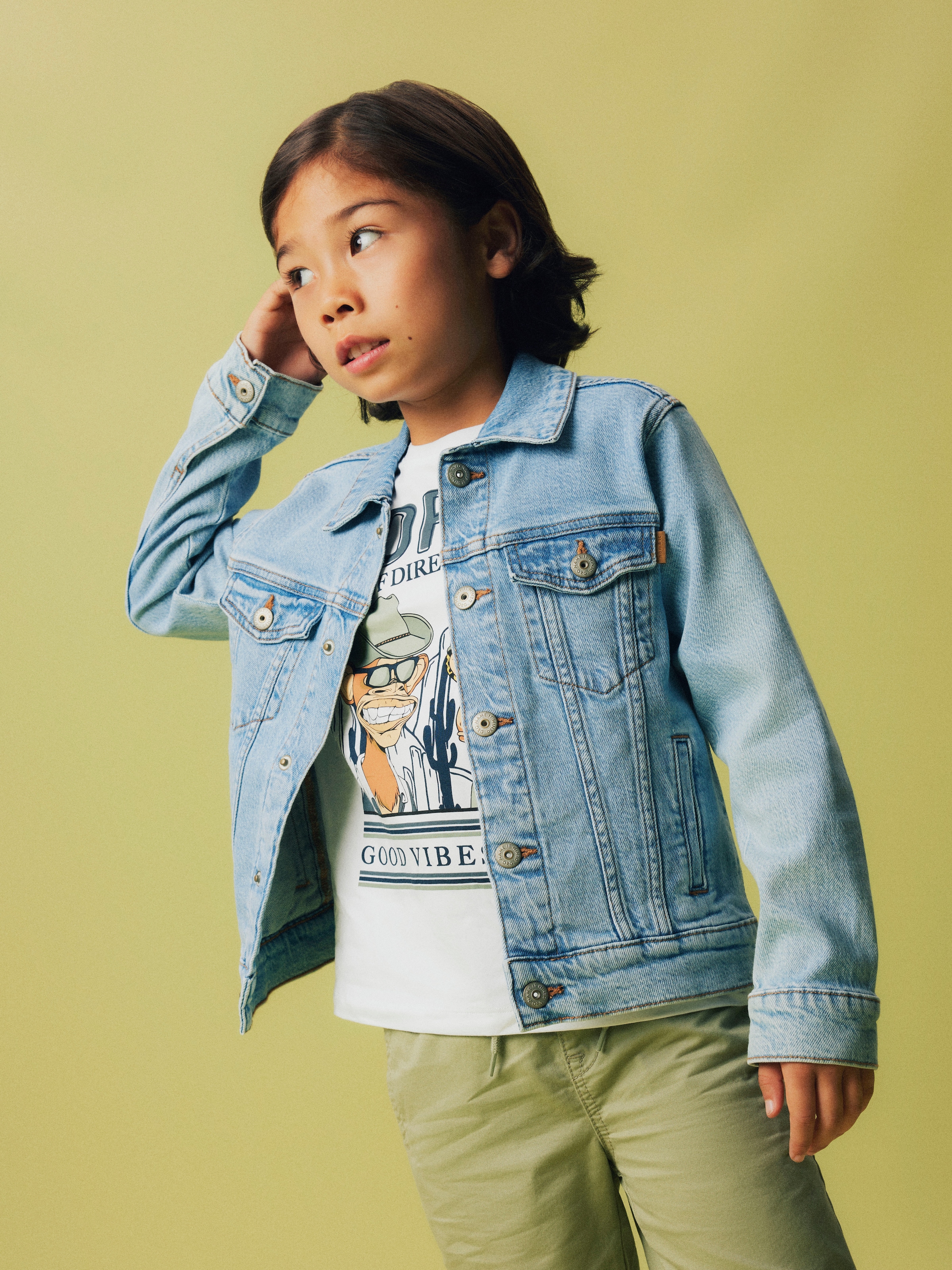 Name It Jeansjacke »NKMJAGGER DNM JACKET 3720-AZ NOOS«, in klassischer Form