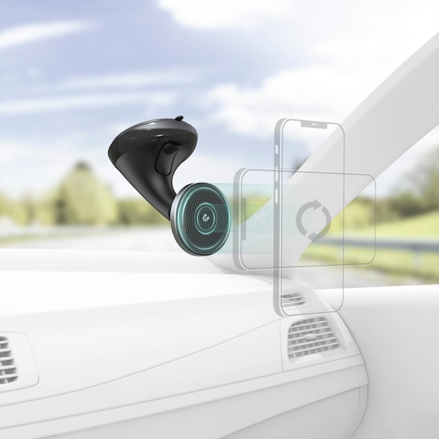 Hama Smartphone-Halterung »Handyhalterung Auto Magnet schwarz