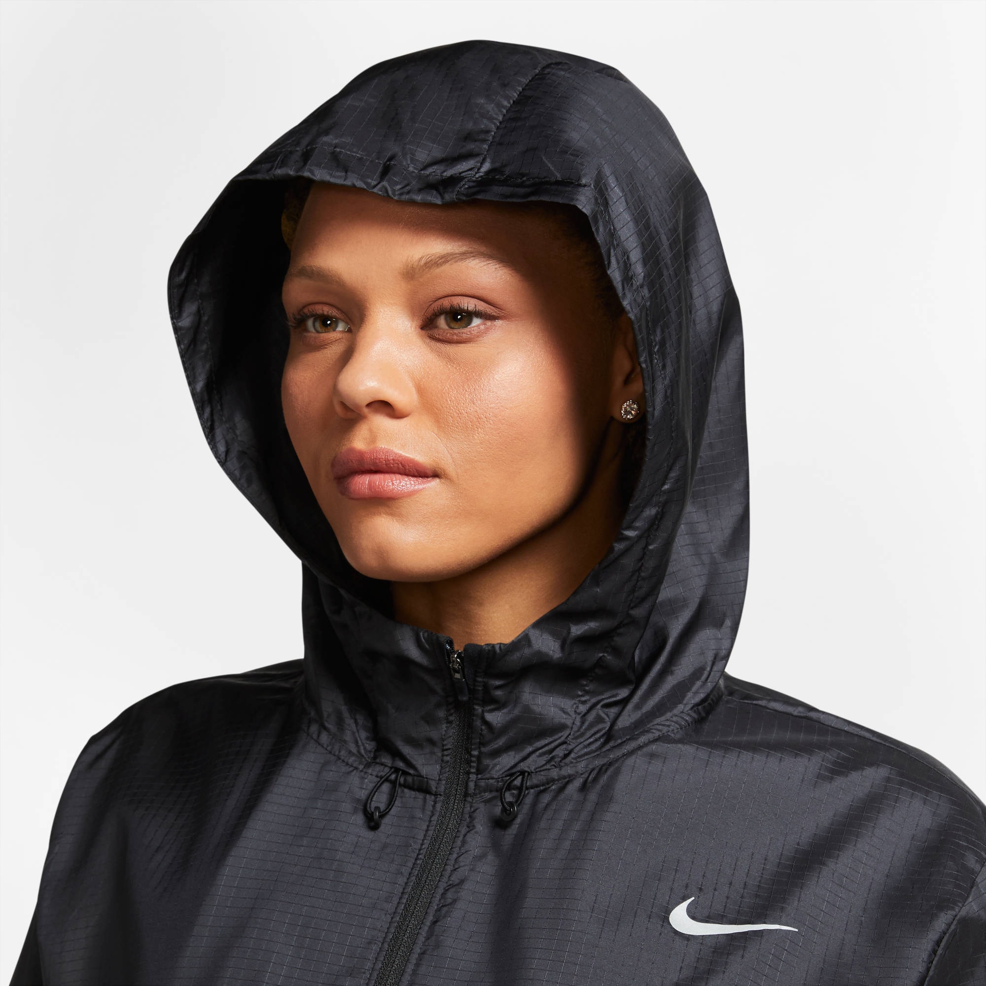 Nike Laufjacke »Essential Women's Running Jacket (Plus Size)«, mit Kapuze