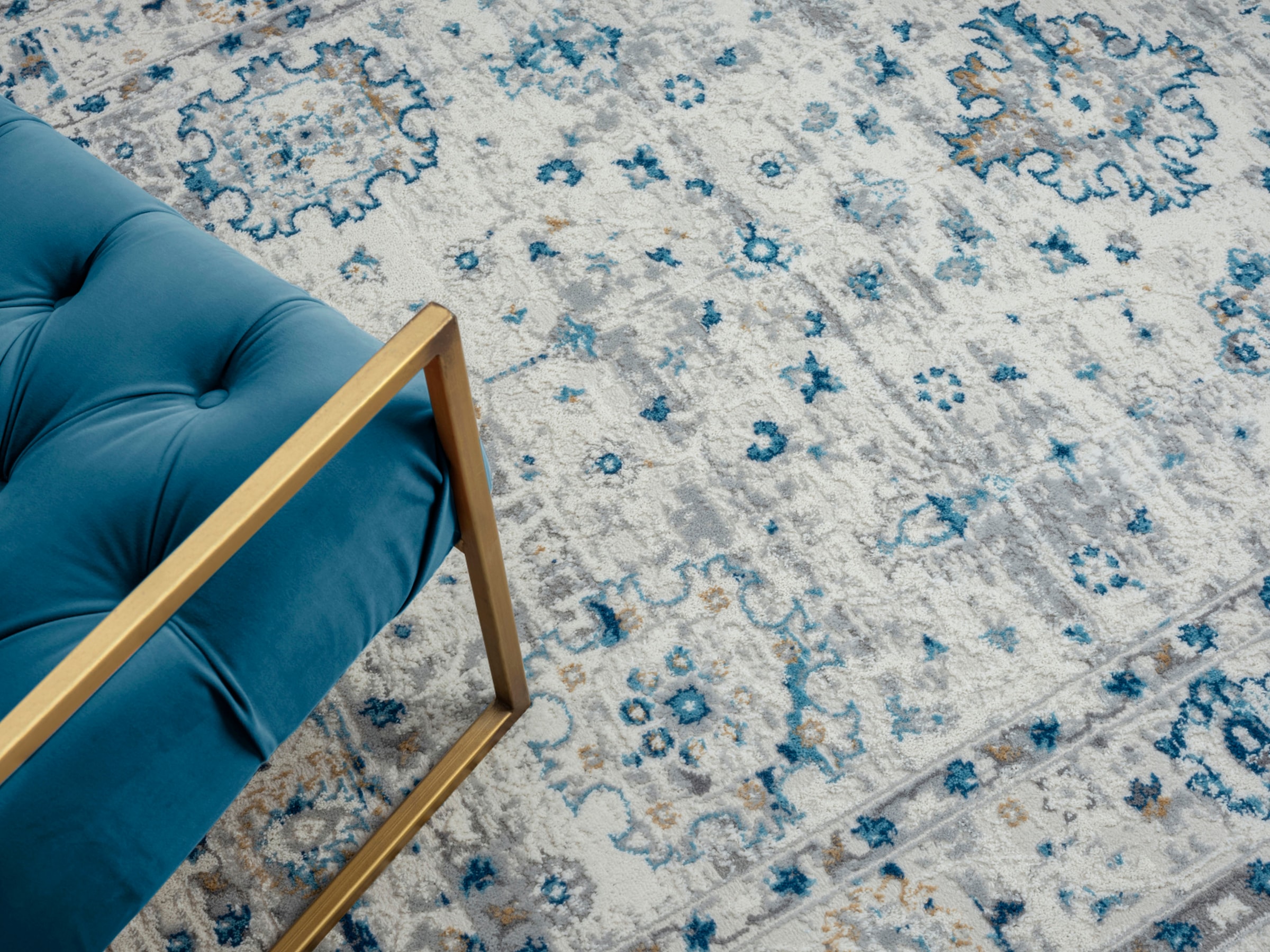 Myflair Möbel & Accessoires Teppich »My Heriz 3«, rechteckig, 8 mm Höhe, Kurzflor, klassisches Orient Design, besonders weich durch Microfaser