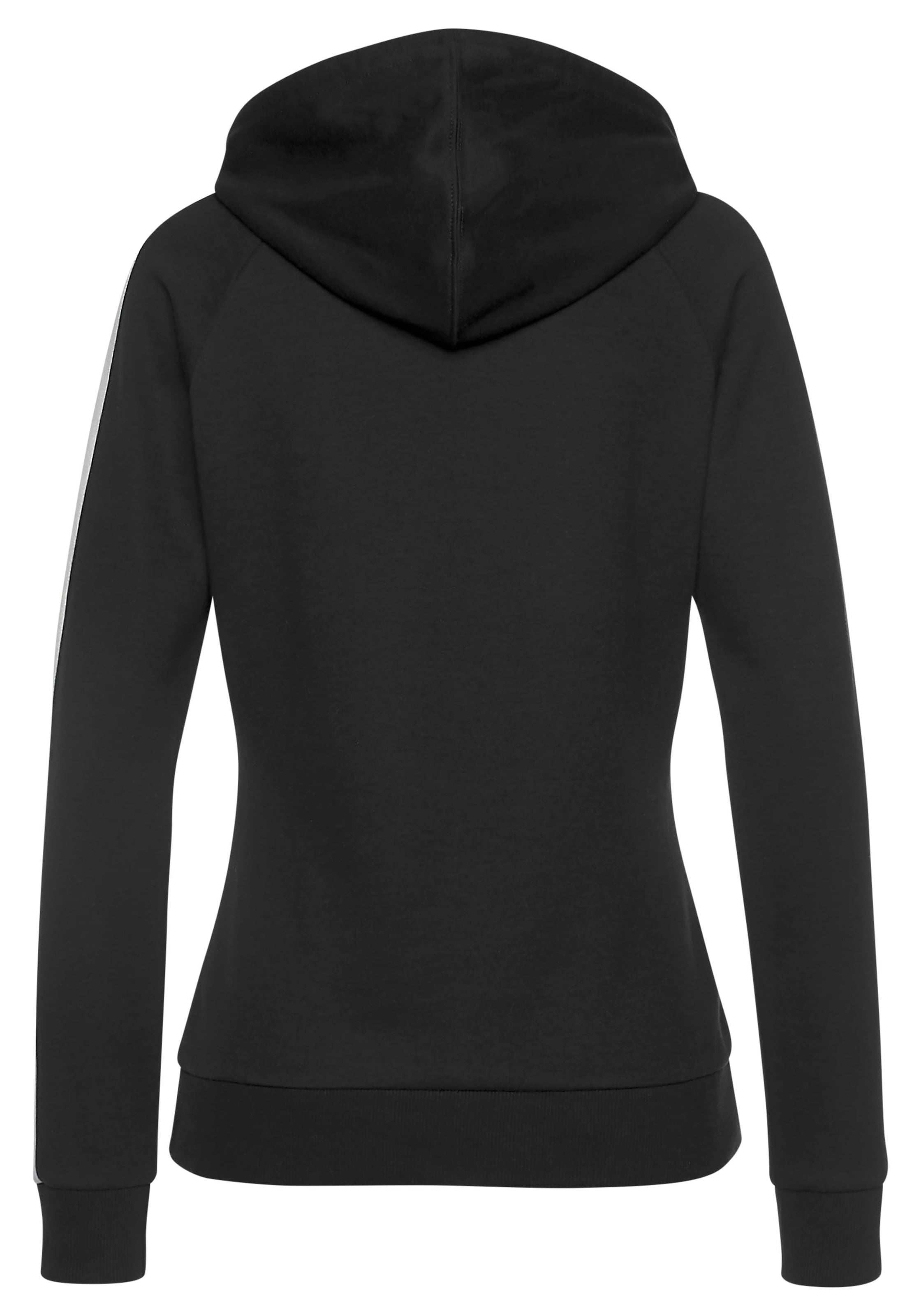 Bench. Loungewear Kapuzensweatshirt, mit Seitenstreifen und Kängurutasche, Loungeanzug, Hoodie