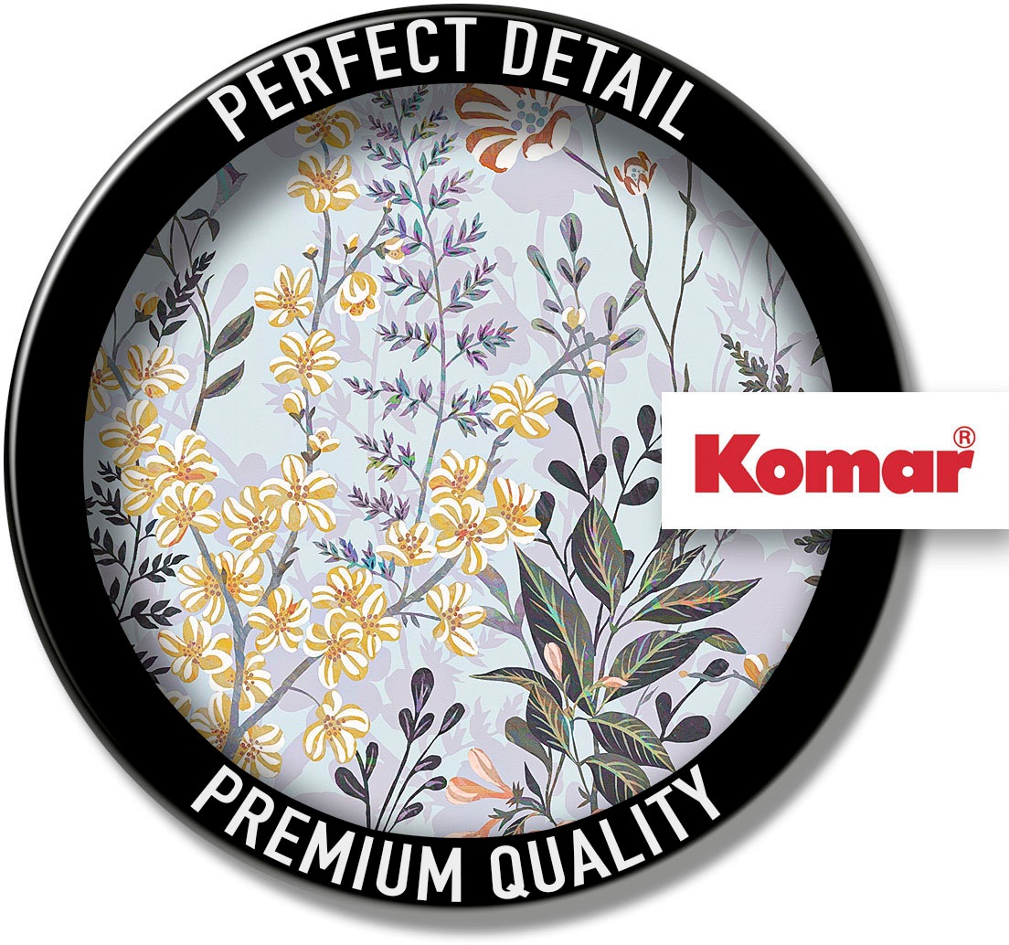 Komar Vliestapete »Digitaldruck Vlies - Chic Conservatory - Größe 400 x 250 cm«, bedruckt, Wohnzimmer, Schlafzimmer