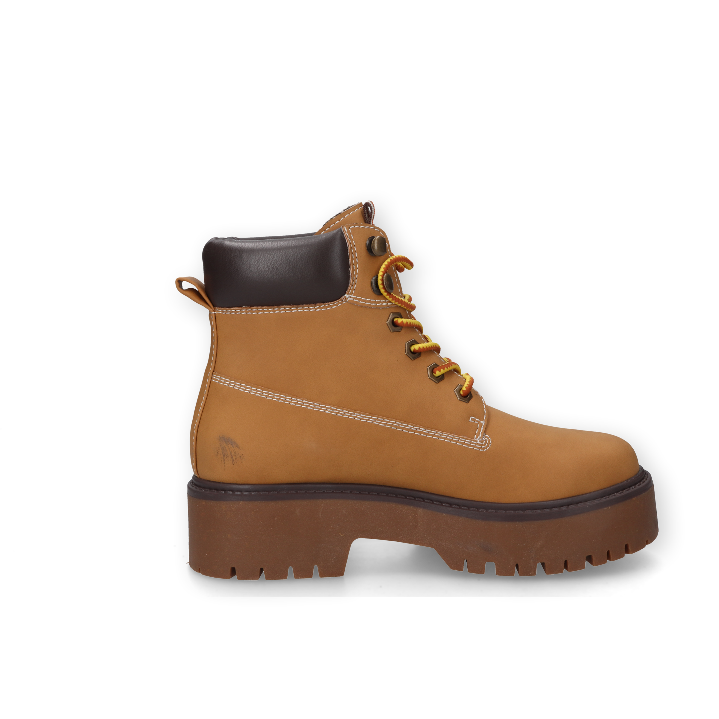 Dockers by Gerli Schnürboots  Workerboots, Schnürstiefelette, Plateauboots mit Ziernähte