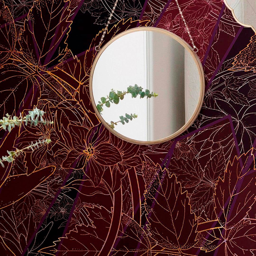 Komar Vliestapete »Digitaldruck Vlies - Lotus - Größe 200 x 280 cm«, bedruckt, Wohnzimmer, Schlafzimmer