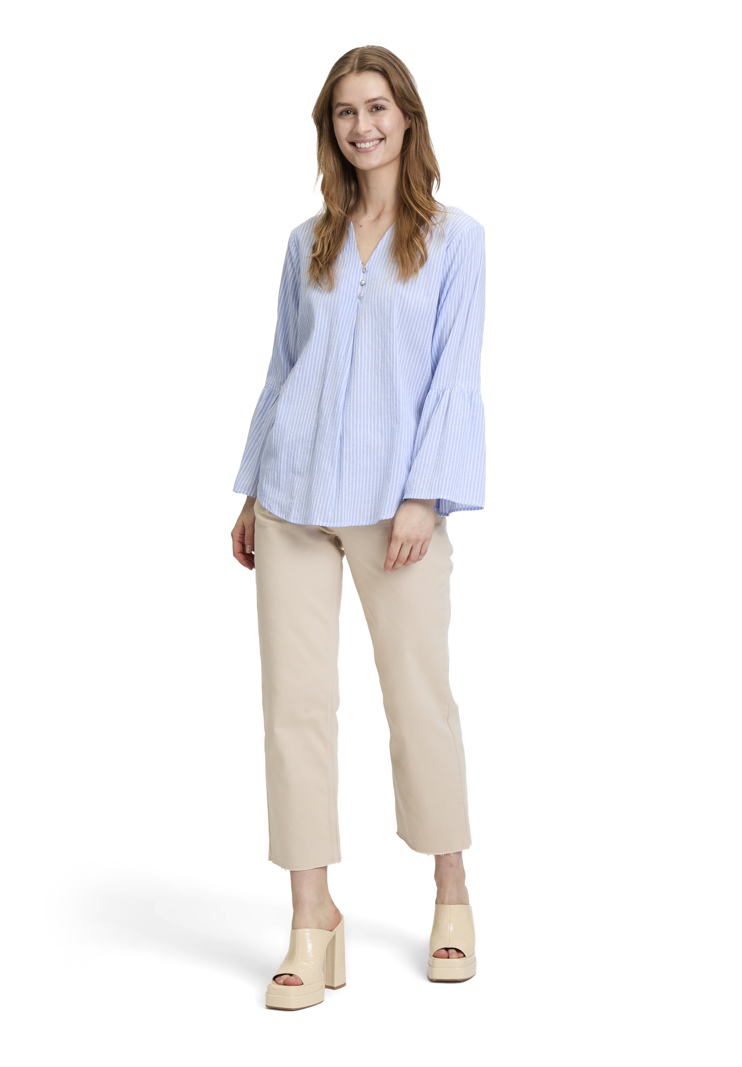 Cartoon Klassische Bluse »Casual-Bluse mit Streifen«