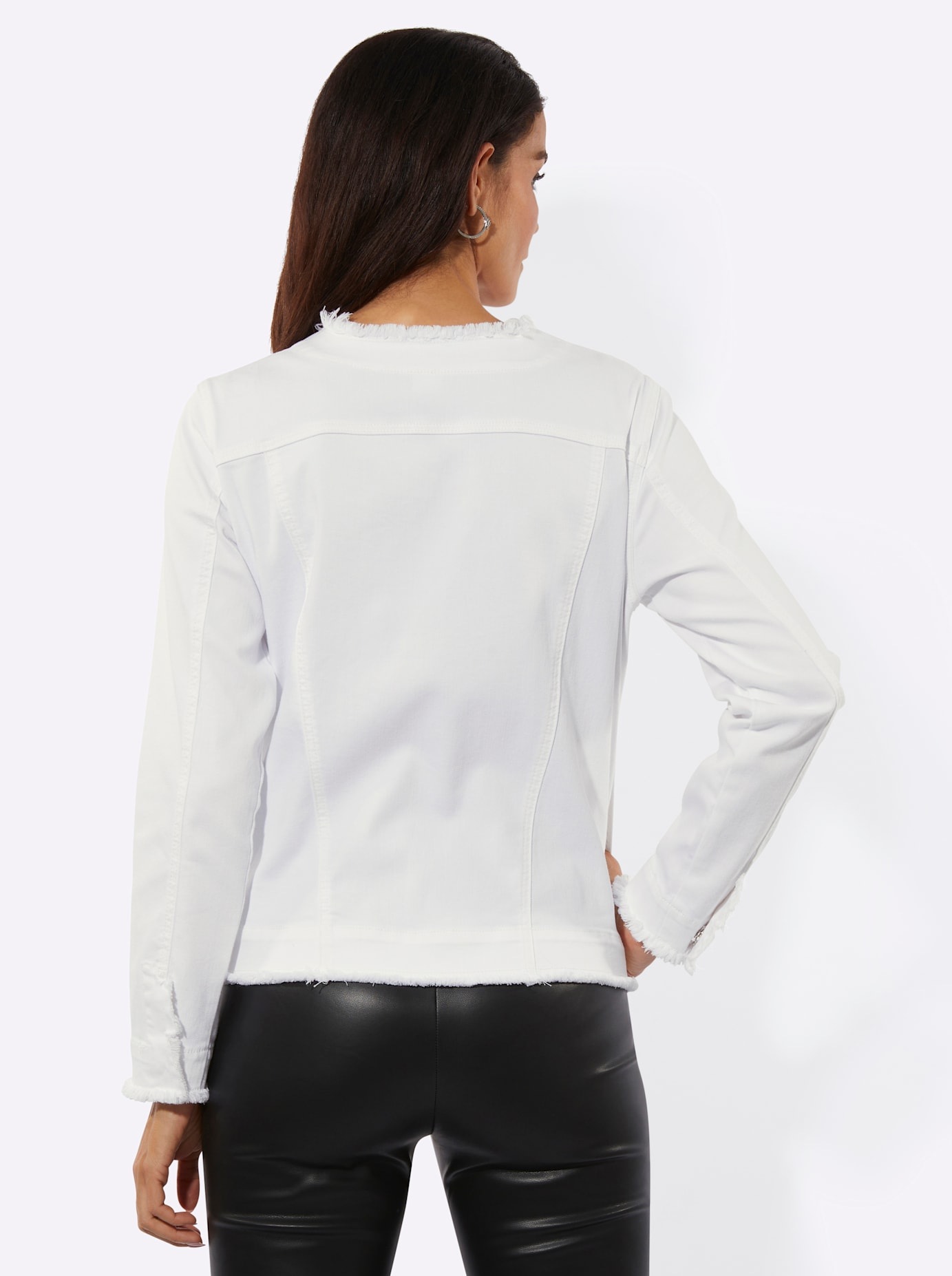 creation L Jeansblazer »Lyocell-Baumwoll-Mix-Blazer«