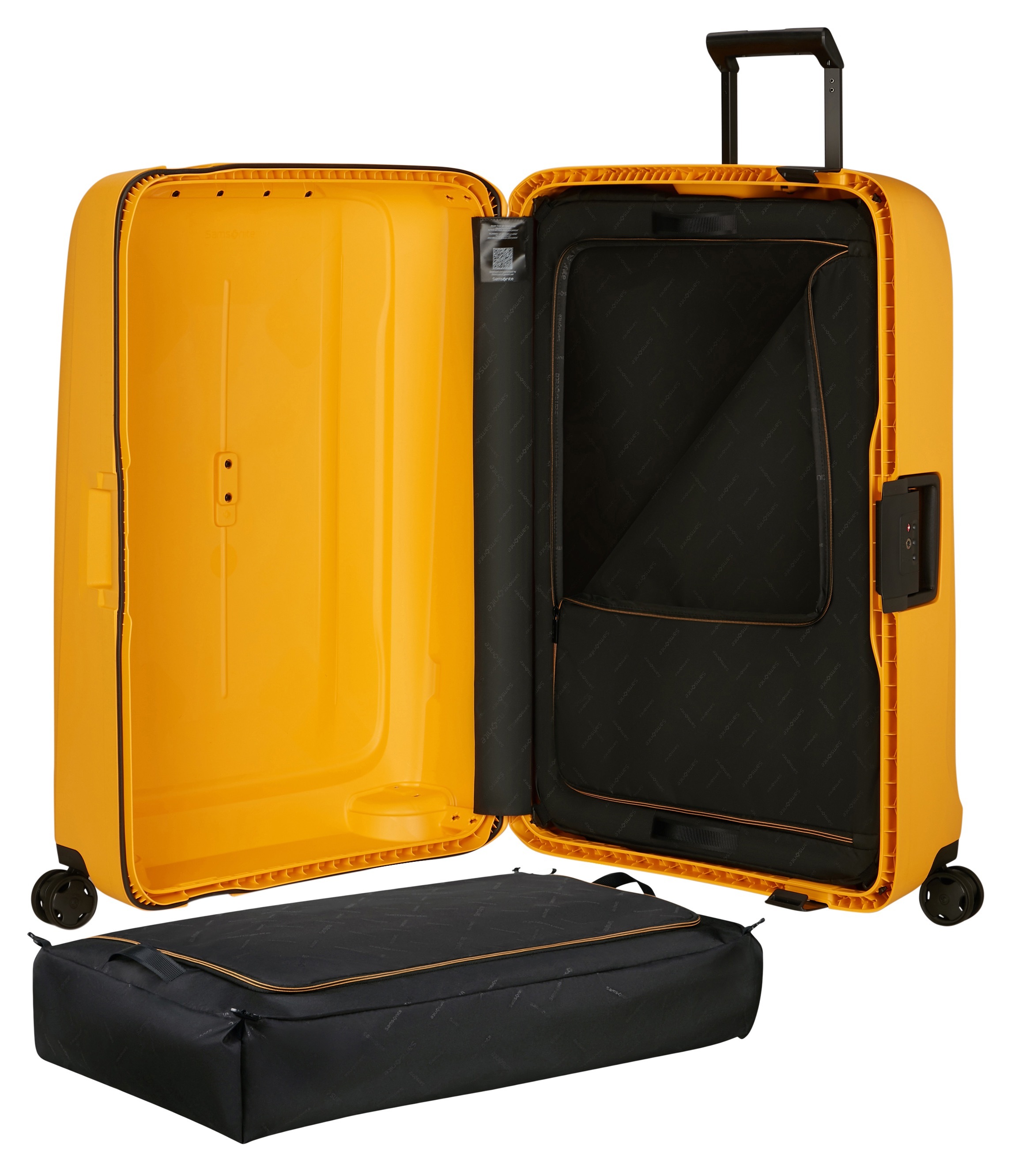 Samsonite Hartschalen-Trolley »ESSENS, verschiedene Größen und Farben«, 4 Rollen, Reisekoffer Hartschalenkoffer Koffer für Flugreisen TSA-Schloss