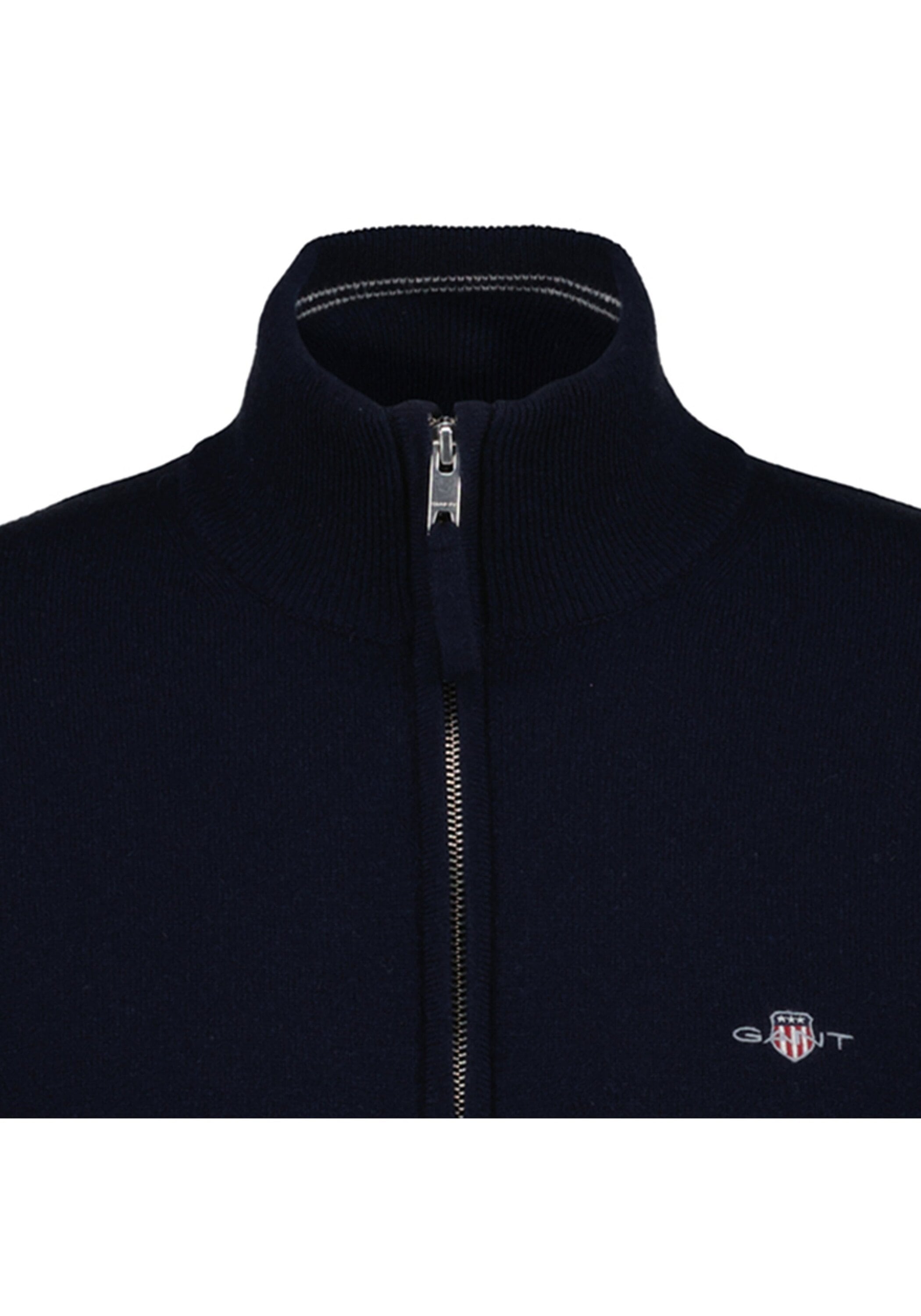 Gant Sweatshirt »Strickjacke SUPERFINE LAMBSWOOL ZIP CARDIGAN 1er Pack«, 1 Stk.
