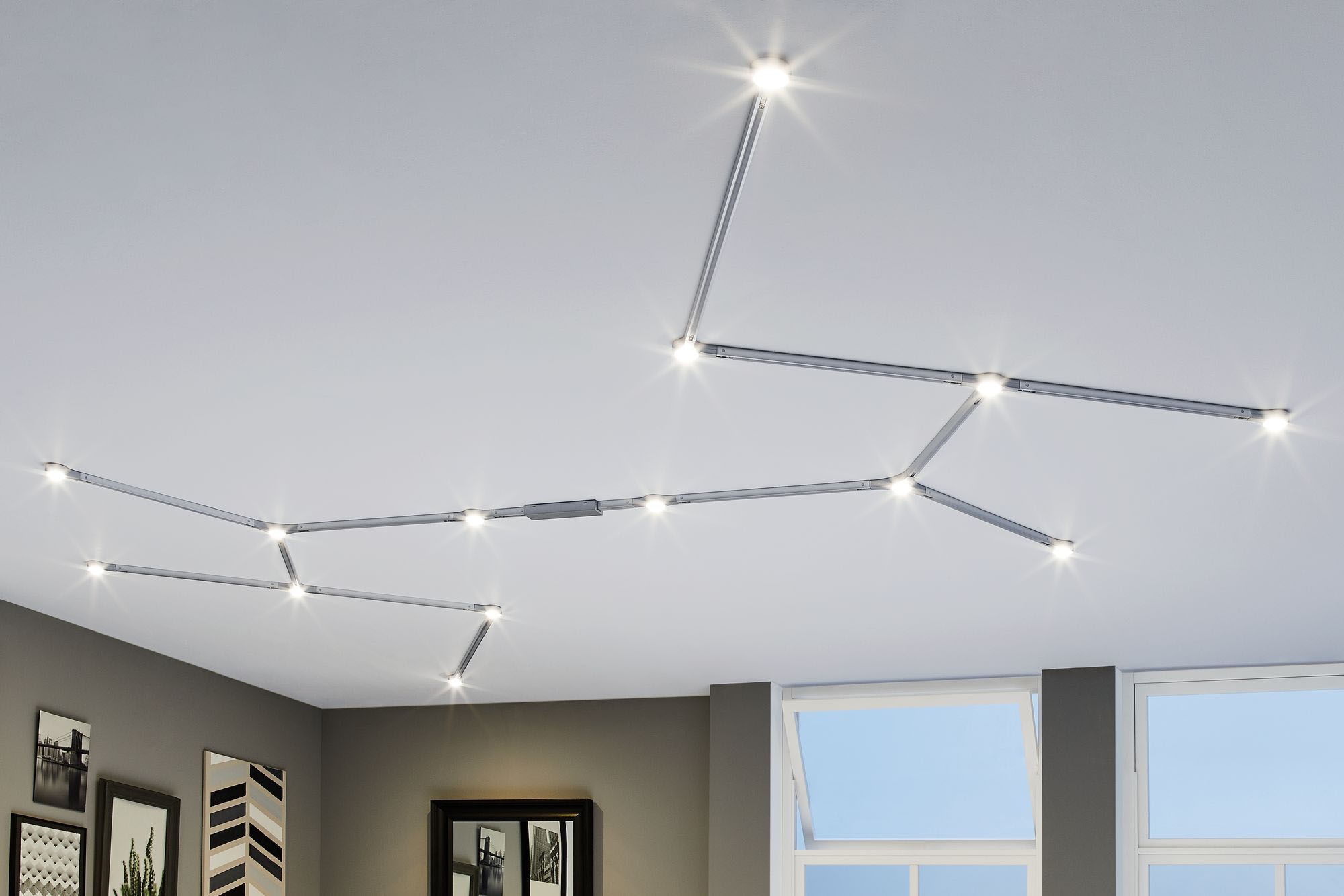 Paulmann Schienen für Schienensystem »URail« Safety Cover Strip.  68 cm, transparenter Kunststoff