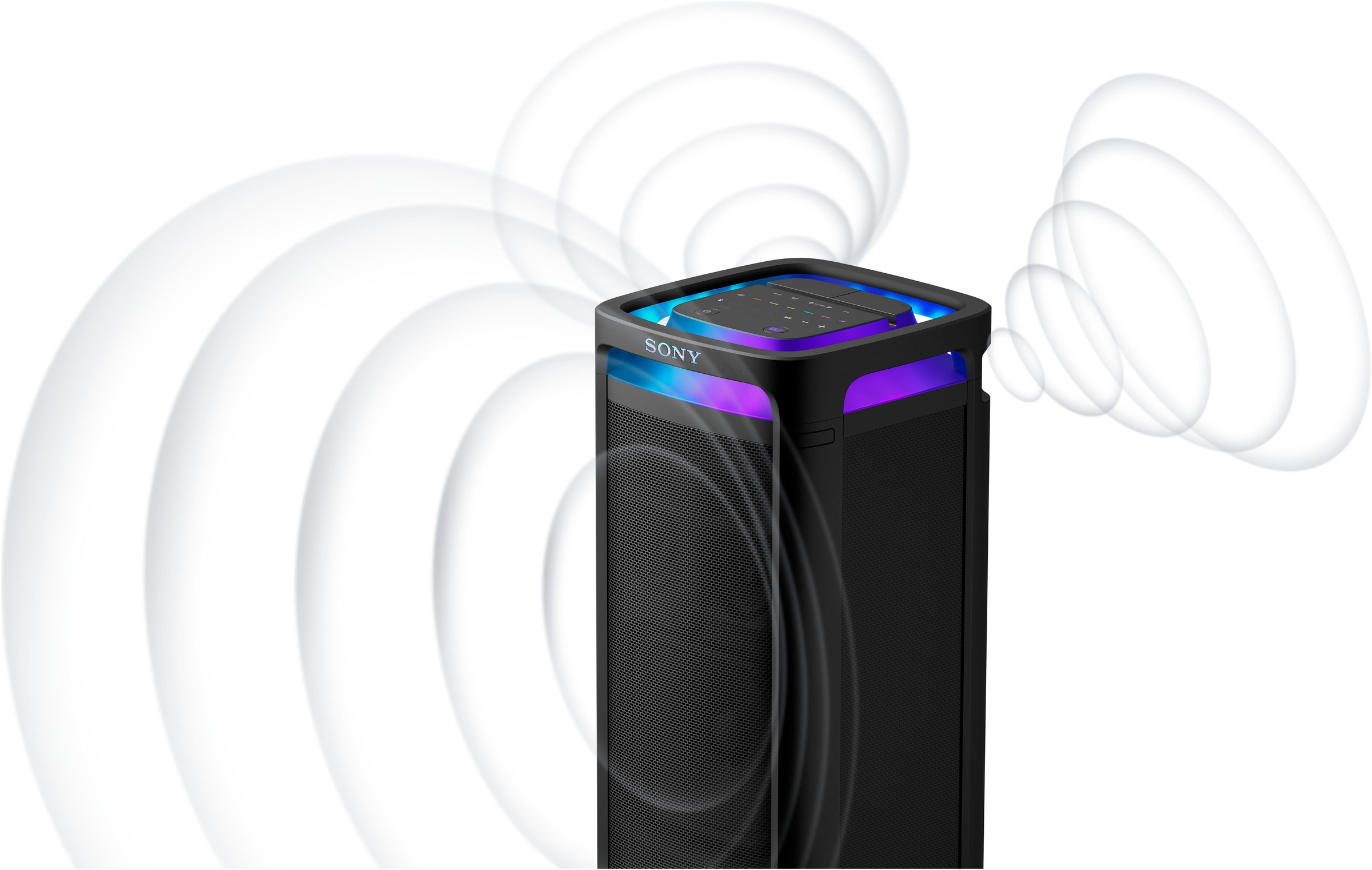 Sony Party-Lautsprecher »ULT Tower 9AC + ULT MIC1«, (Set)