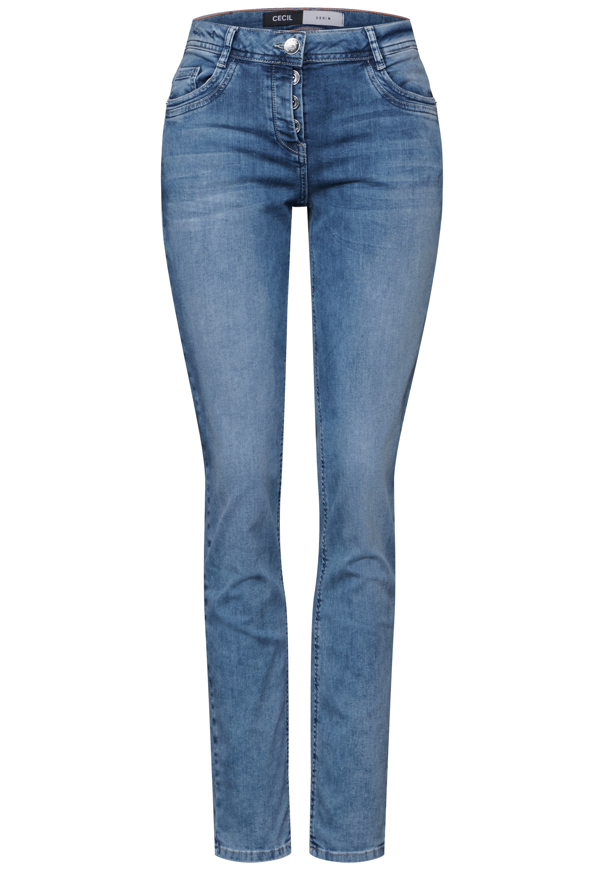 Cecil Regular-fit-Jeans »Style Scarlett«, im Five-Pocket Style