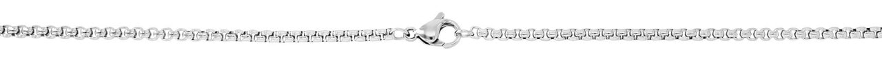 Adelia´s Kette mit Anhänger »Adelia's Herren Edelstahl Erbskette Halskette mit Anhänger Kreuz unbekannt cm«