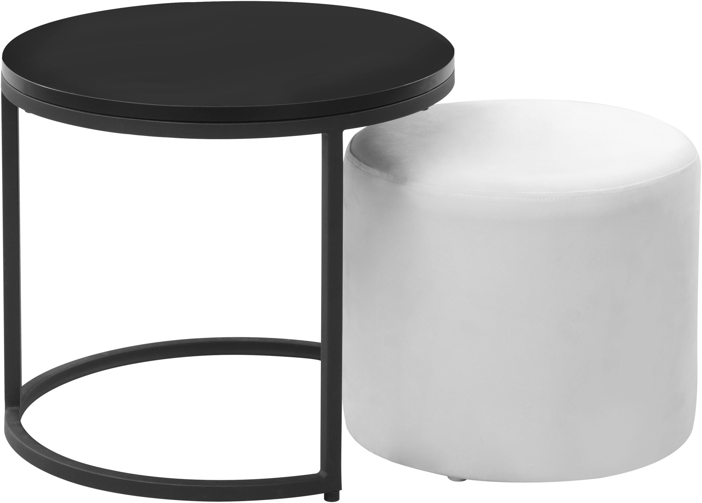 Home affaire Couchtisch »Mayres, TOPSELLER!, OTTOs Choice«, mit integriertem Pouf, Höhe 40 cm