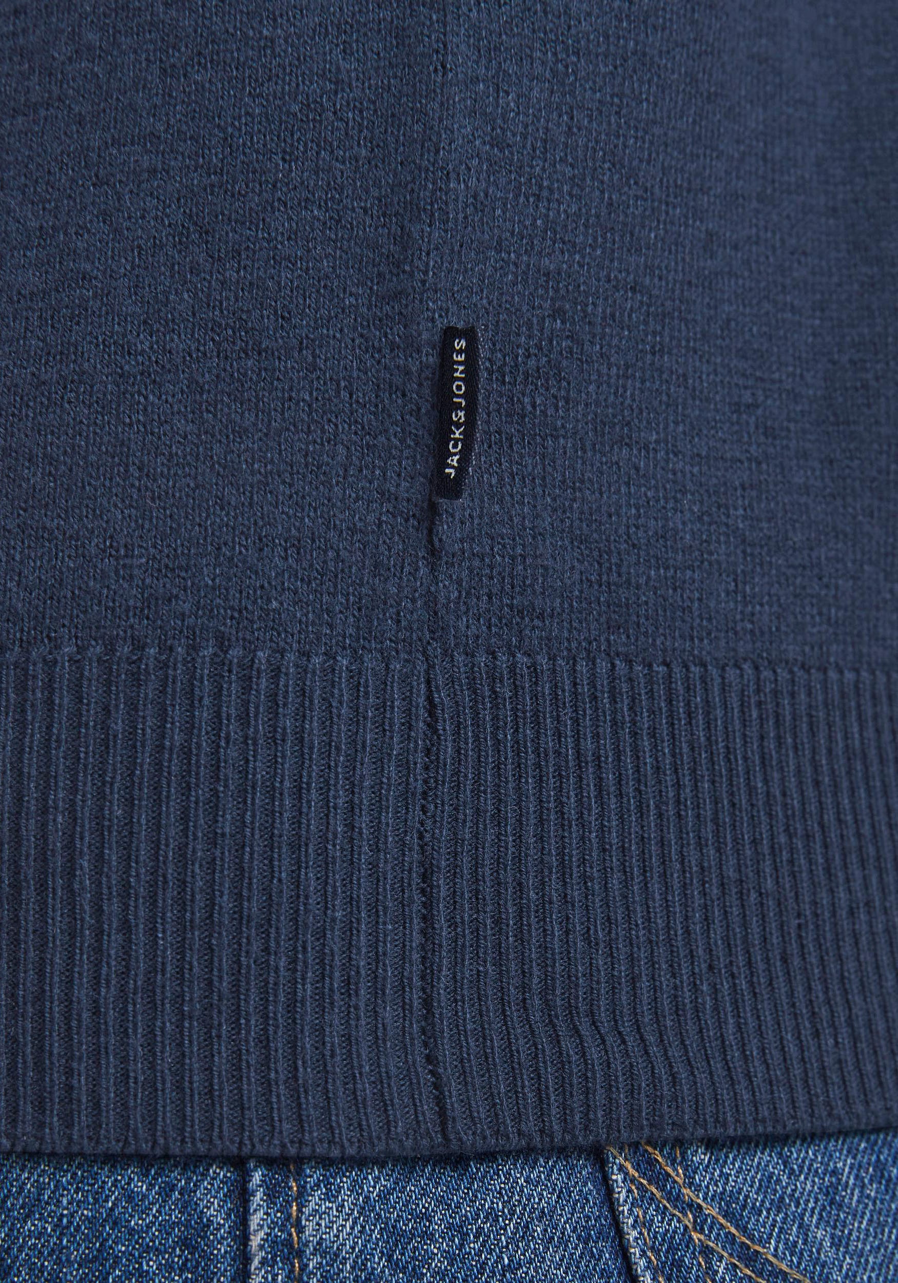 Jack & Jones Rundhalspullover »EMIL KNIT HALF ZIP«