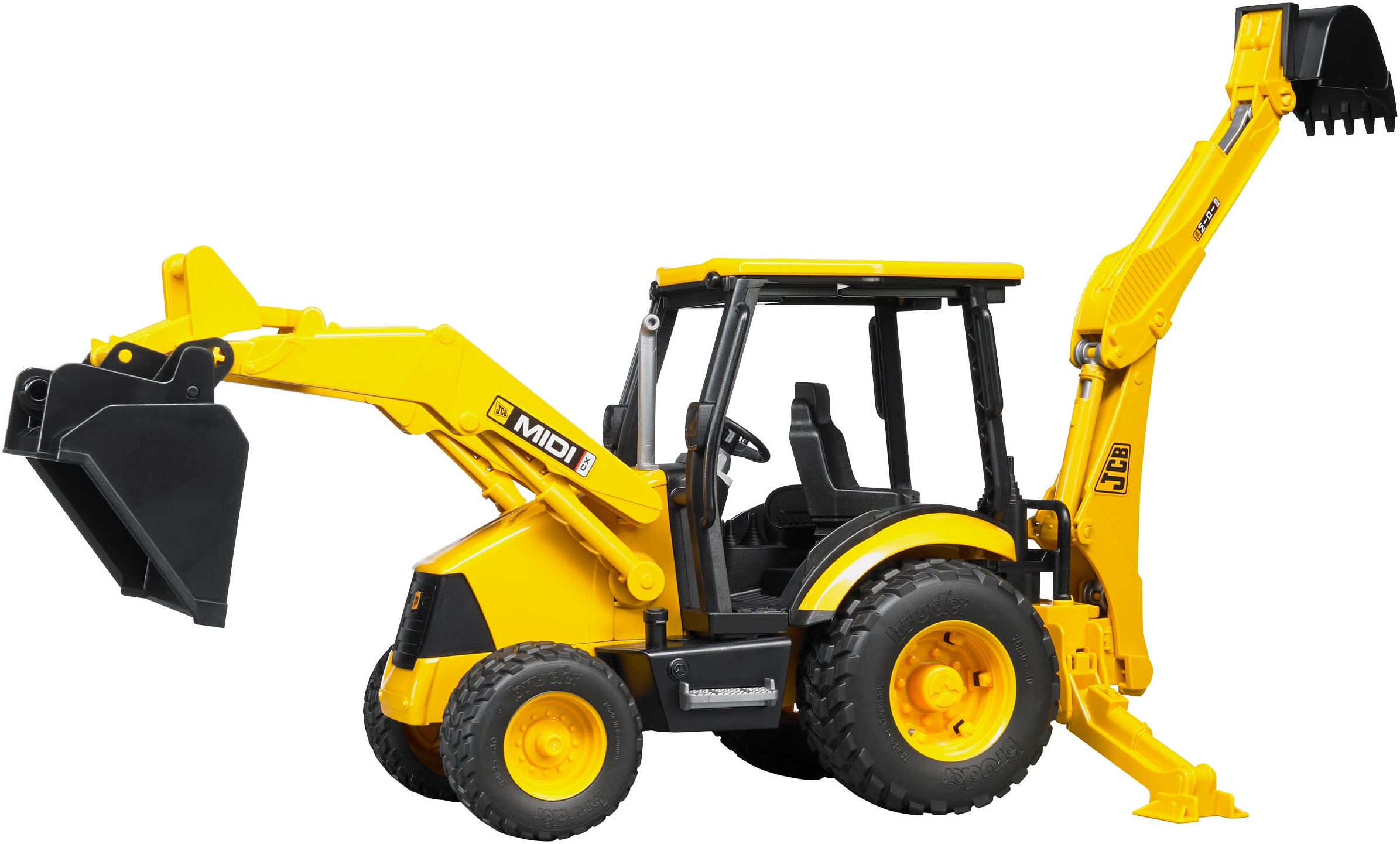 Bruder® Spielzeug-Bagger »JCB Midi CX Baggerlader (02427)« Made in Europe