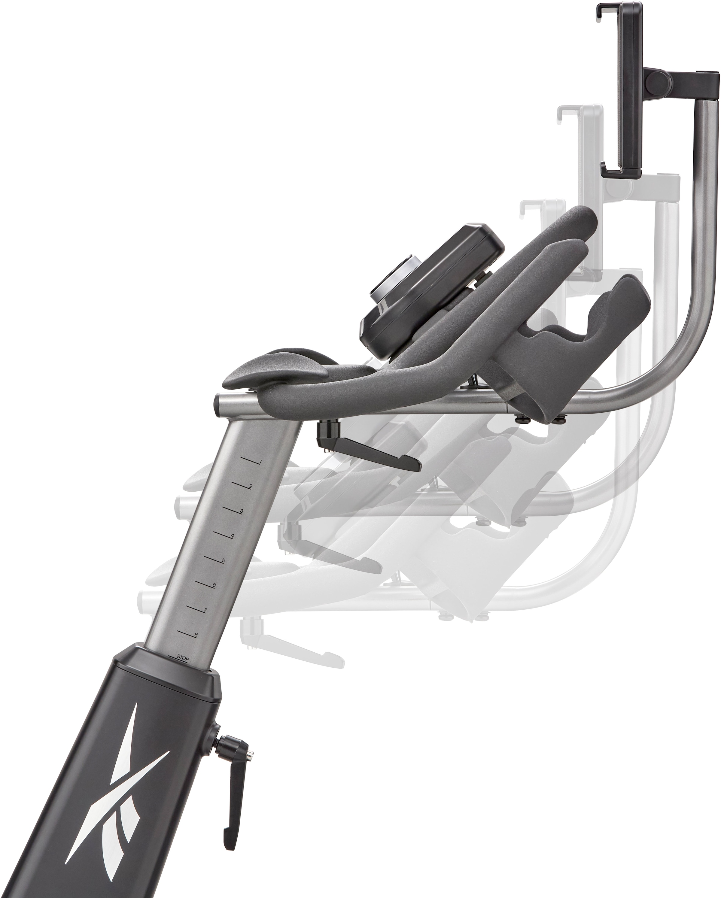 Reebok Speedbike »Z-Tech Speedbike«, (mit Tablet-Halterung), Schwungmasse ca. 9,95 kg, 50 Widerstandsstufen