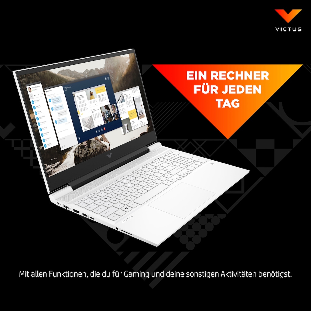 HP Gaming-Notebook »Victus 16-d0254ng«, 40,9 cm, / 16,1 Zoll, Intel, Core i5, GeForce RTX 3050 Ti, 512 GB SSD