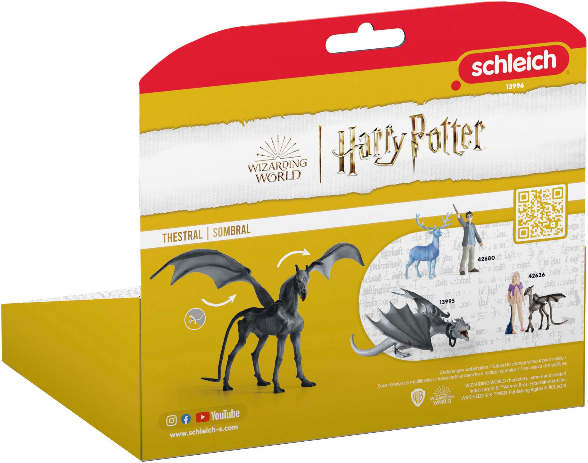 Schleich® Spielfigur »WIZARDING WOLRD™, Thestral (13996)«
