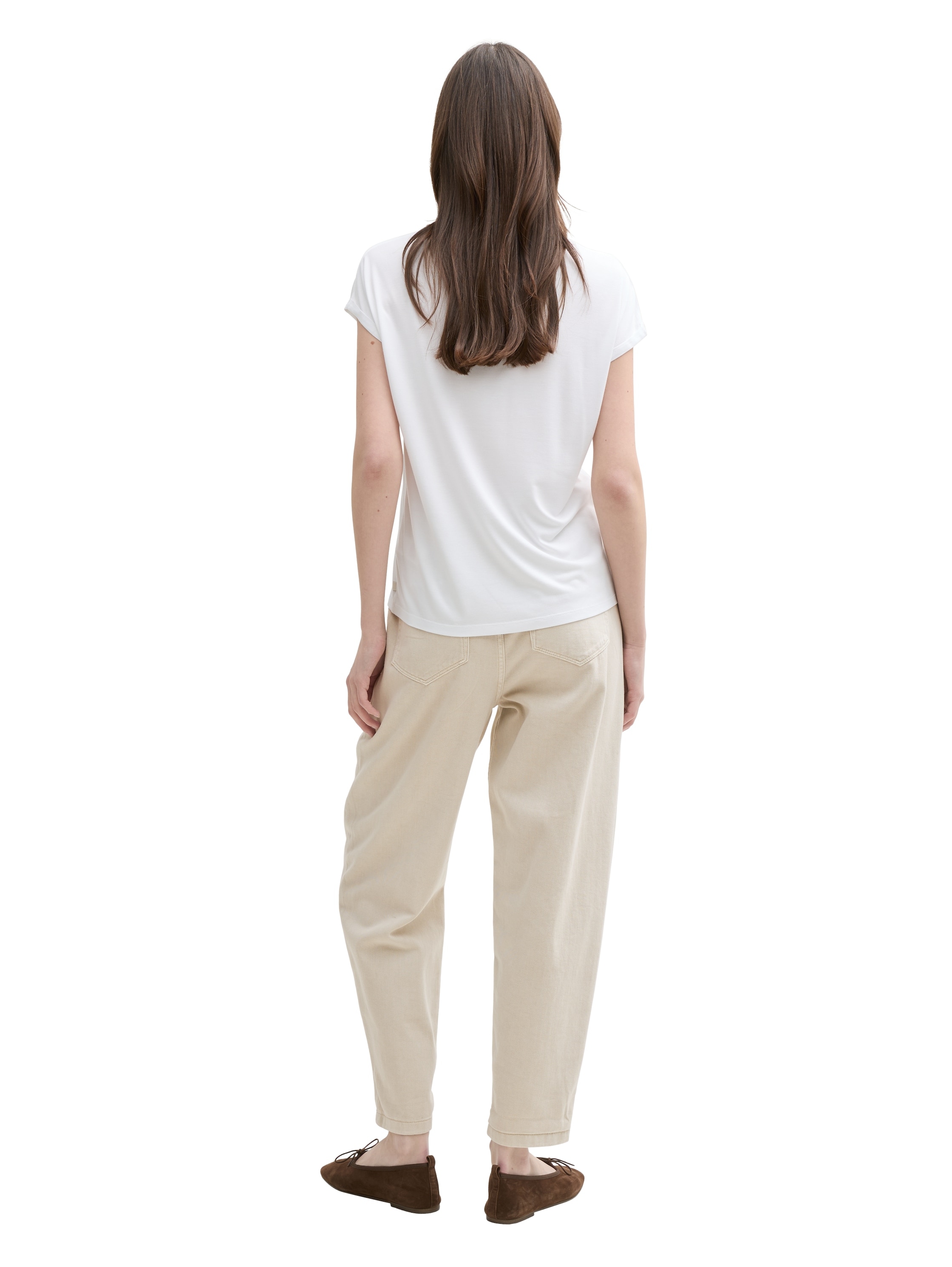 TOM TAILOR Denim 7/8-Jeans, mit elastischem Bund