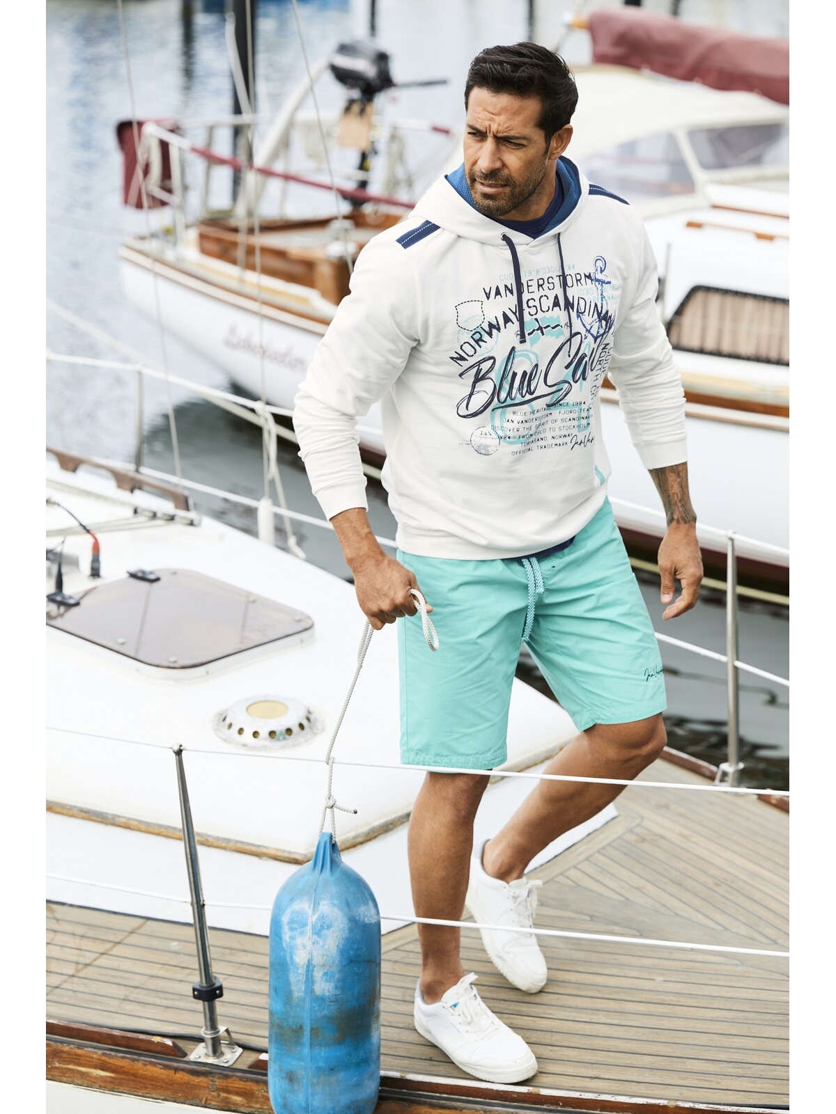 Jan Vanderstorm Sweatshirt »Sweatshirt PERKAN«, (1 tlg.)