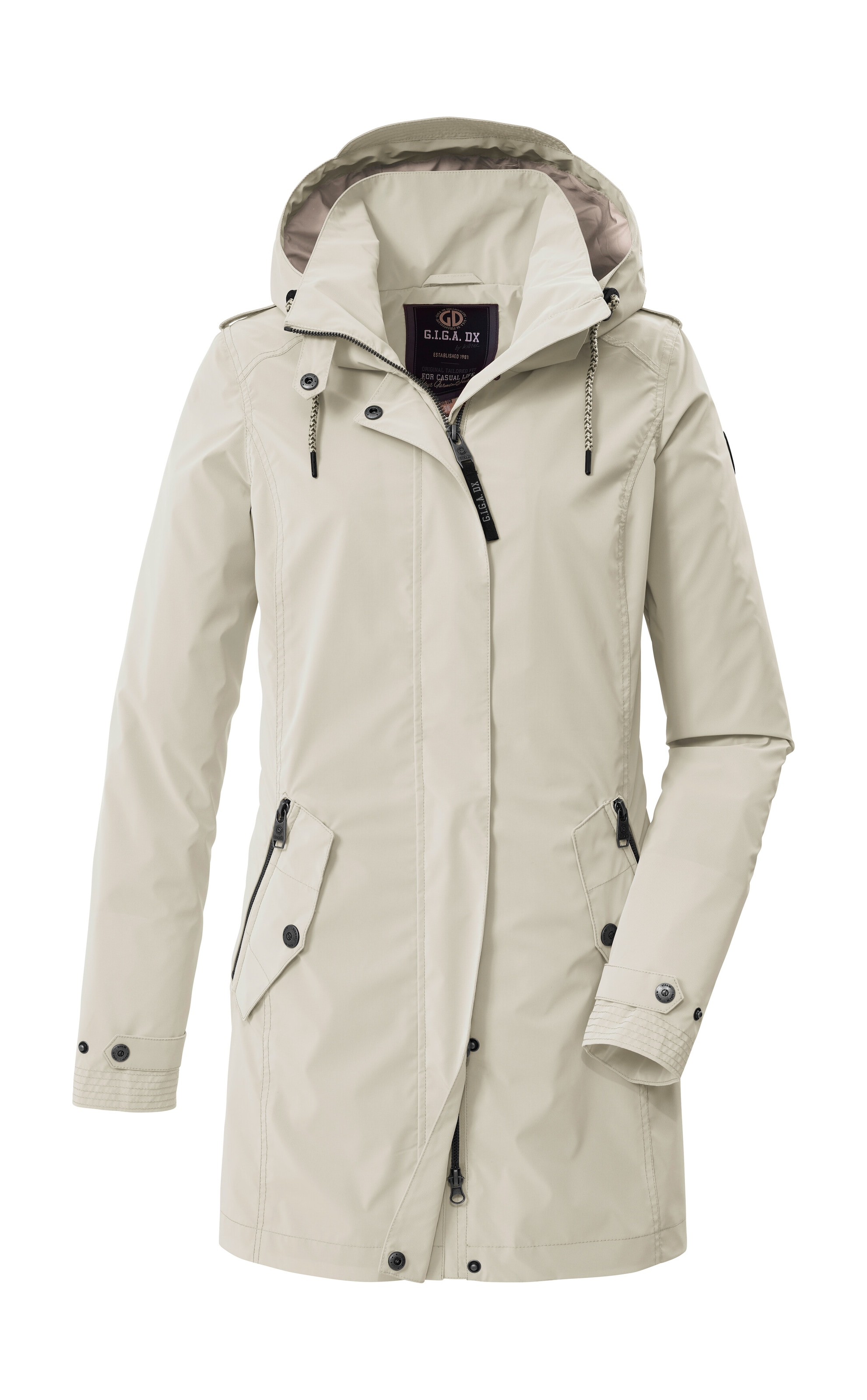 G.I.G.A. DX by killtec Parka »GS 94 WMN PRK« Funktionsparka mit verstellbarer Kapuze und Autolock-Reißverschluss