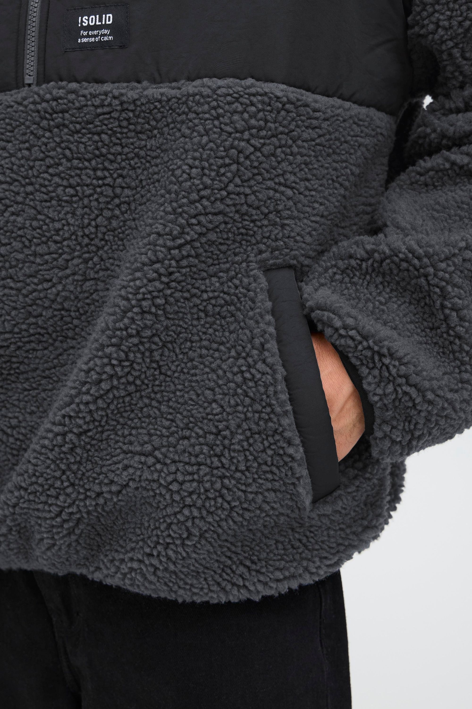 !Solid Fellimitatjacke »Fellimitatjacke SDMarco«